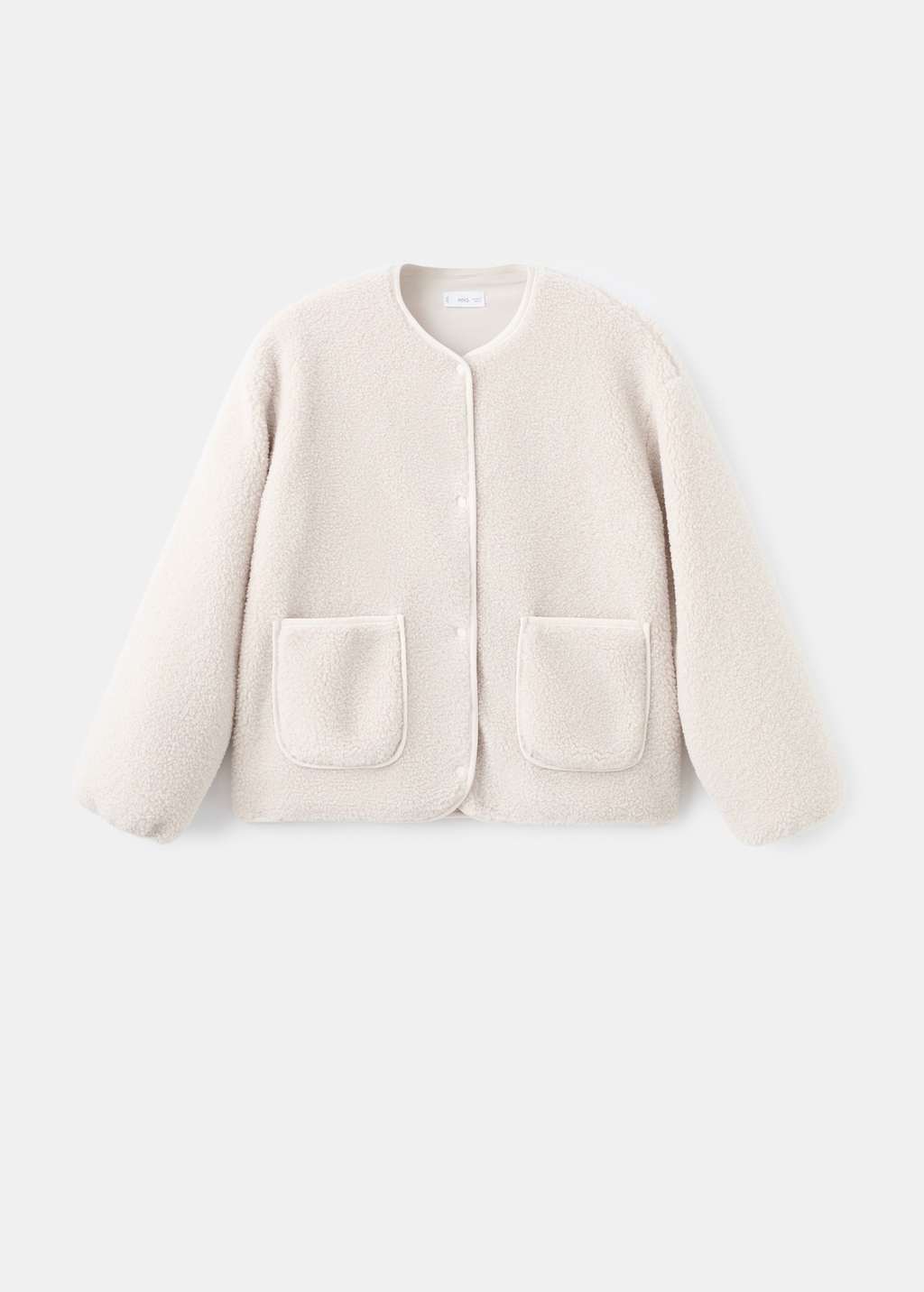 Shearling-effect jacket