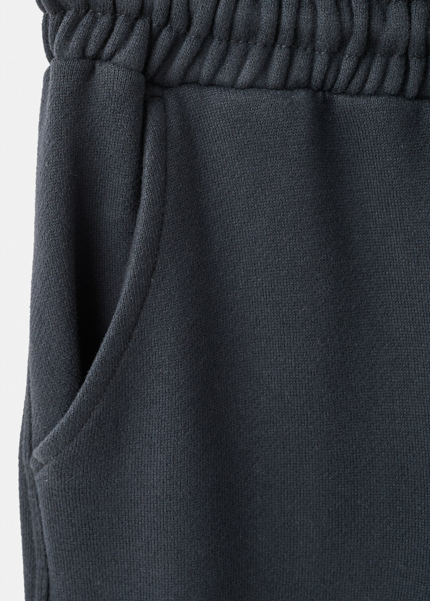 Cotton drawstring joggers - Details of the article 0