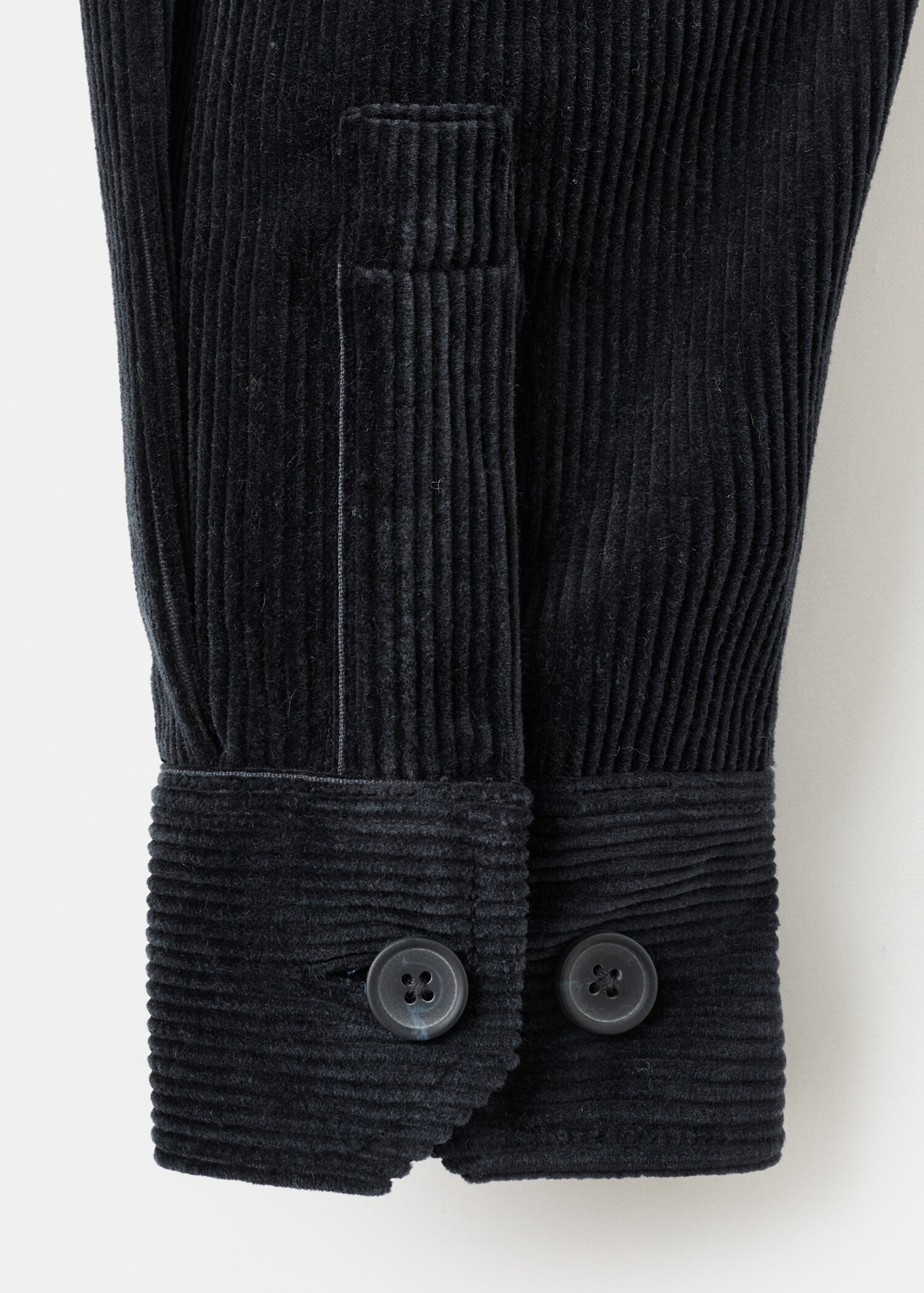 Corduroy overshirt with pockets - Details of the article 0