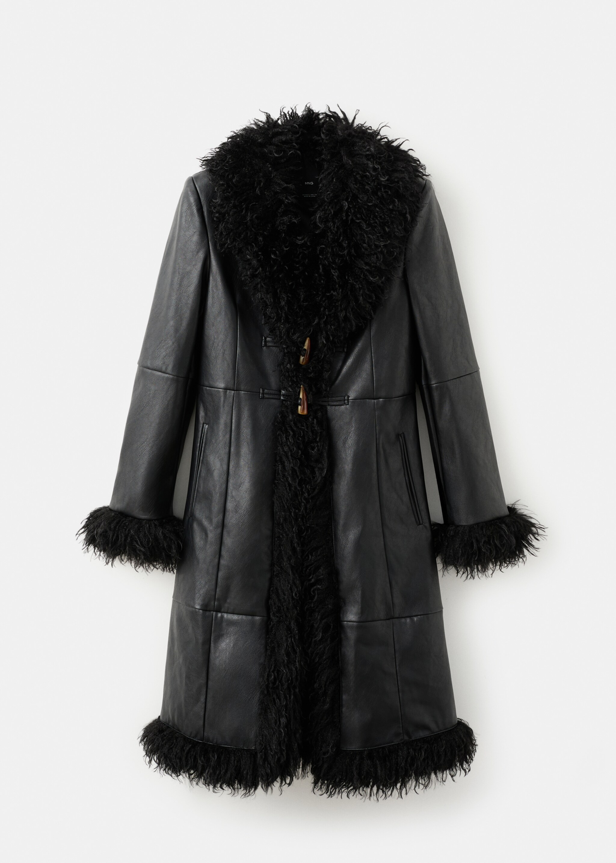 Manteau charlote - Article sans modèle, Noir. Ref: 17047907-00.