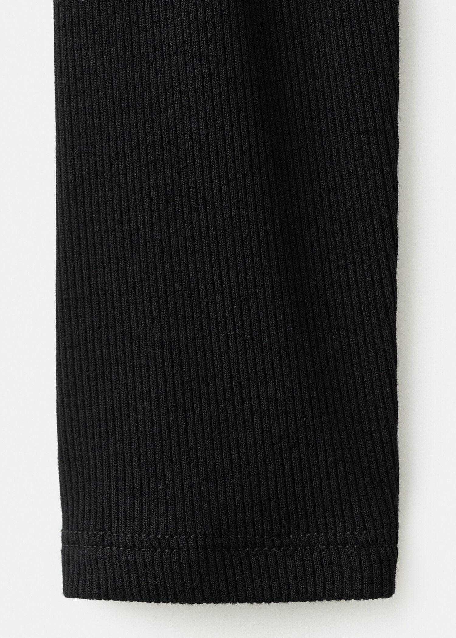 Combined ribbed T-shirt - Details of the article 0