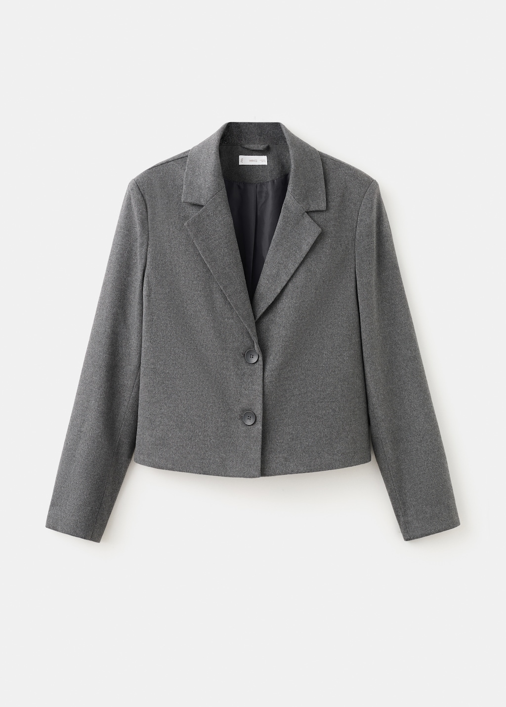 Short jacket with lapels
