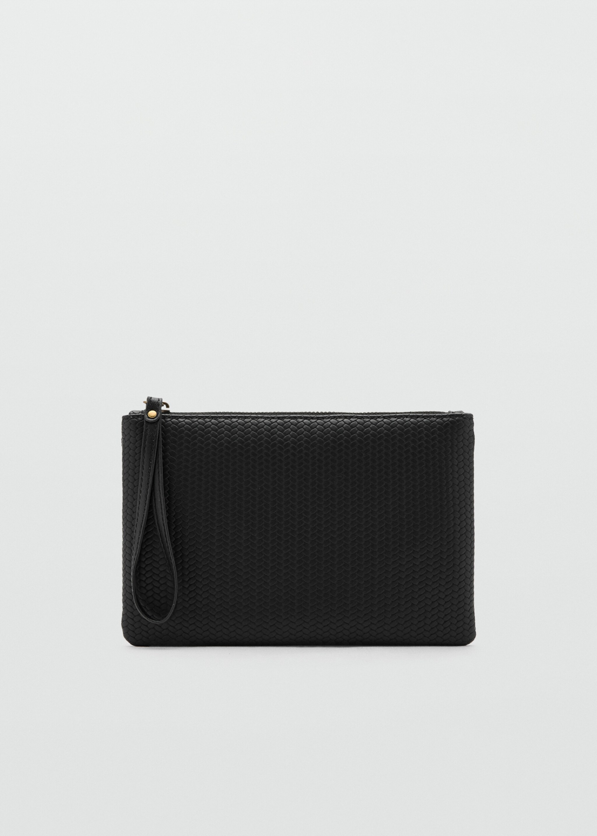 Sac pochette cloutche - Article sans modèle, Noir. Ref: 17048269-00.