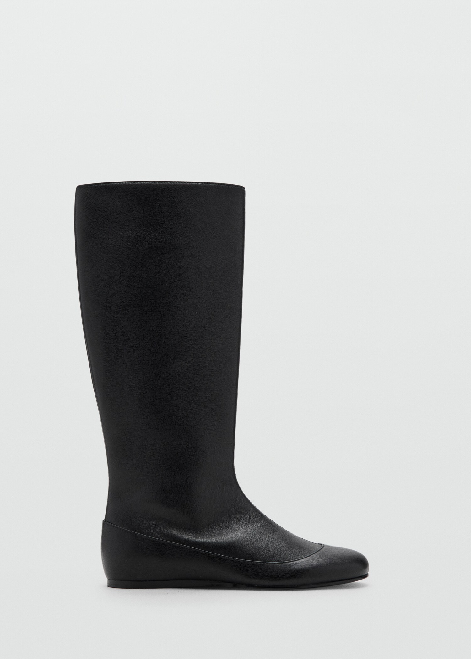 Bottes cuir design combiné - Article sans modèle