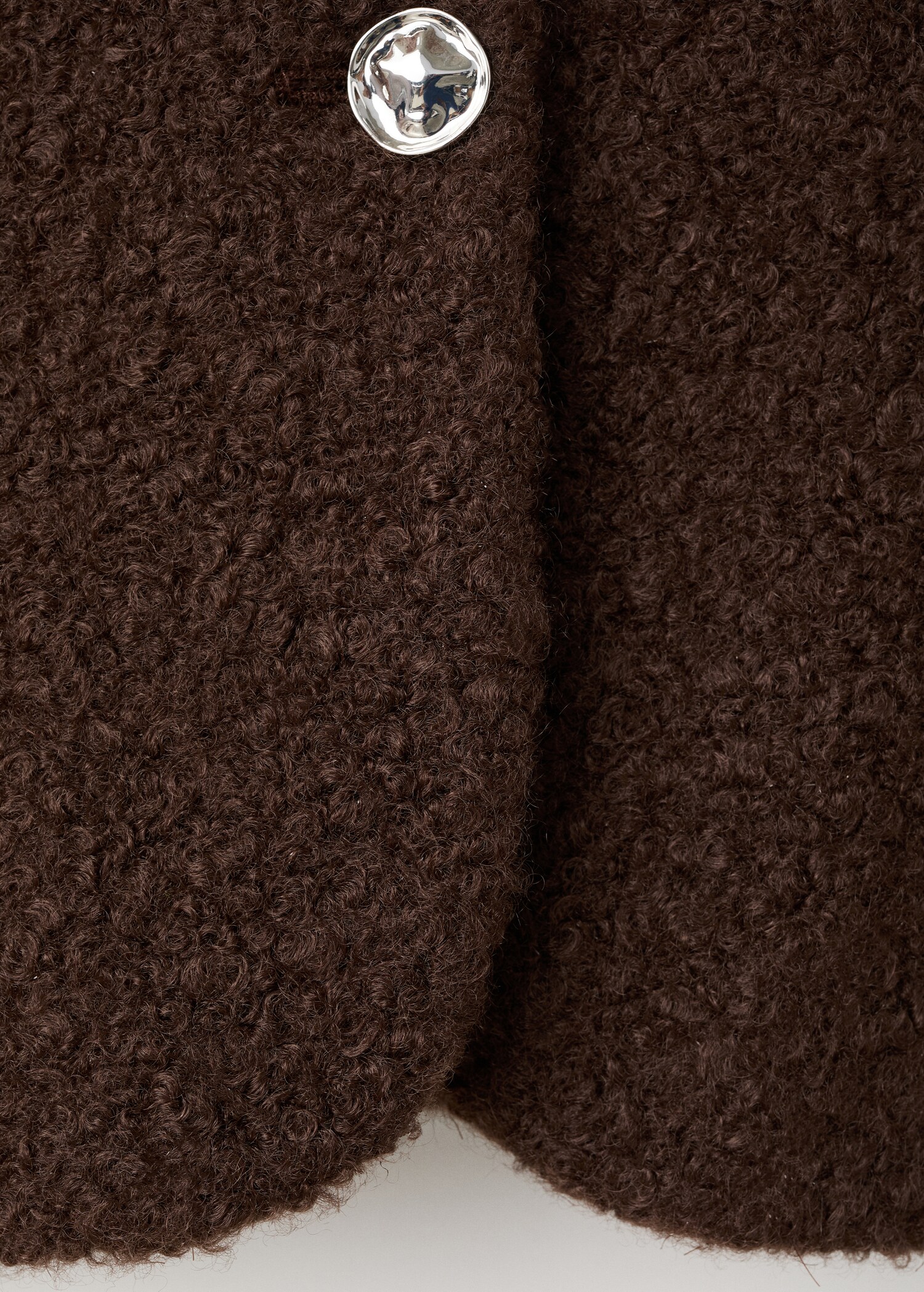 Bouclé jacket with jewel buttons - Details of the article 0