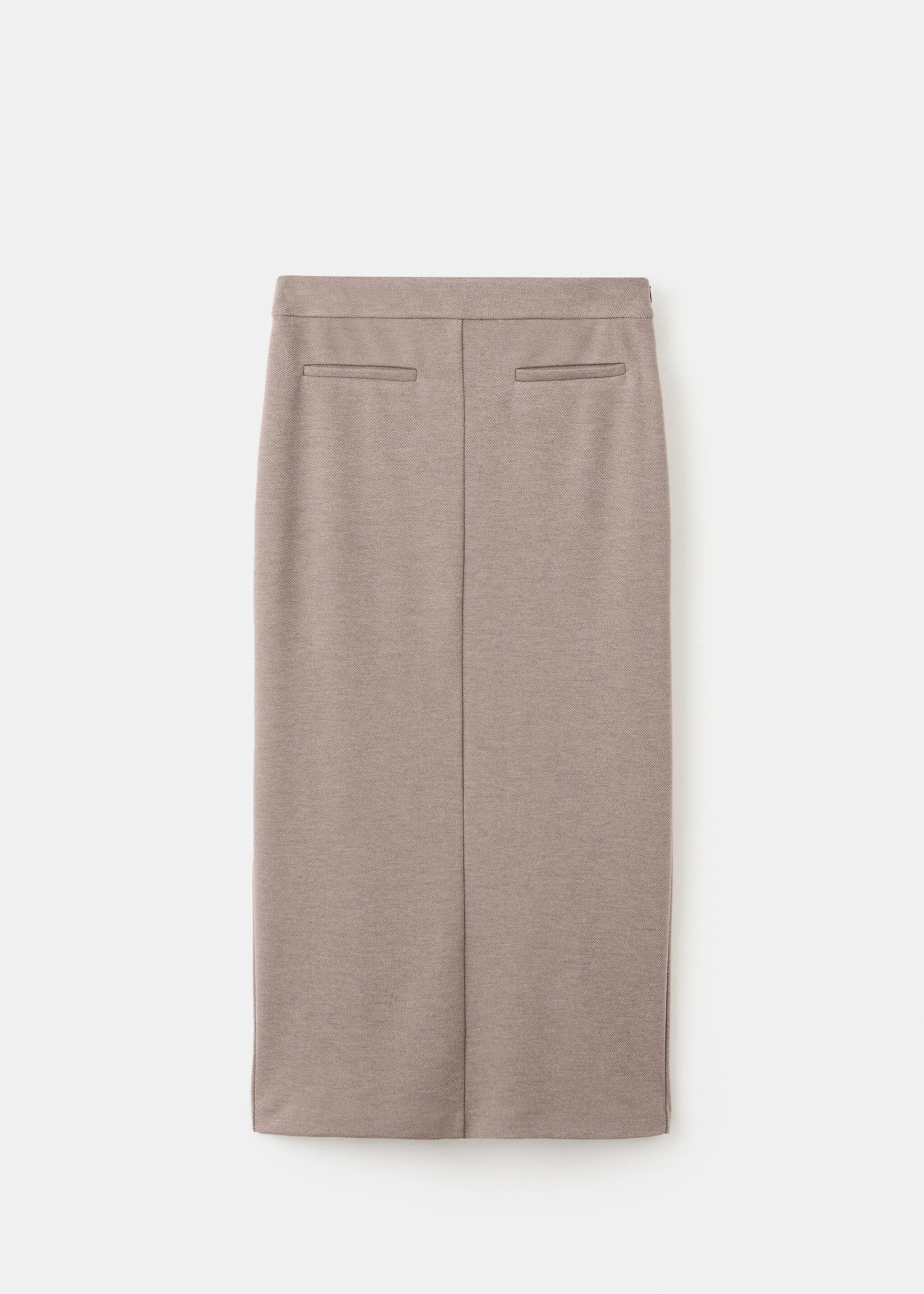 Suit pencil skirt - Article without model, Brown. Ref: 17048291-00.
