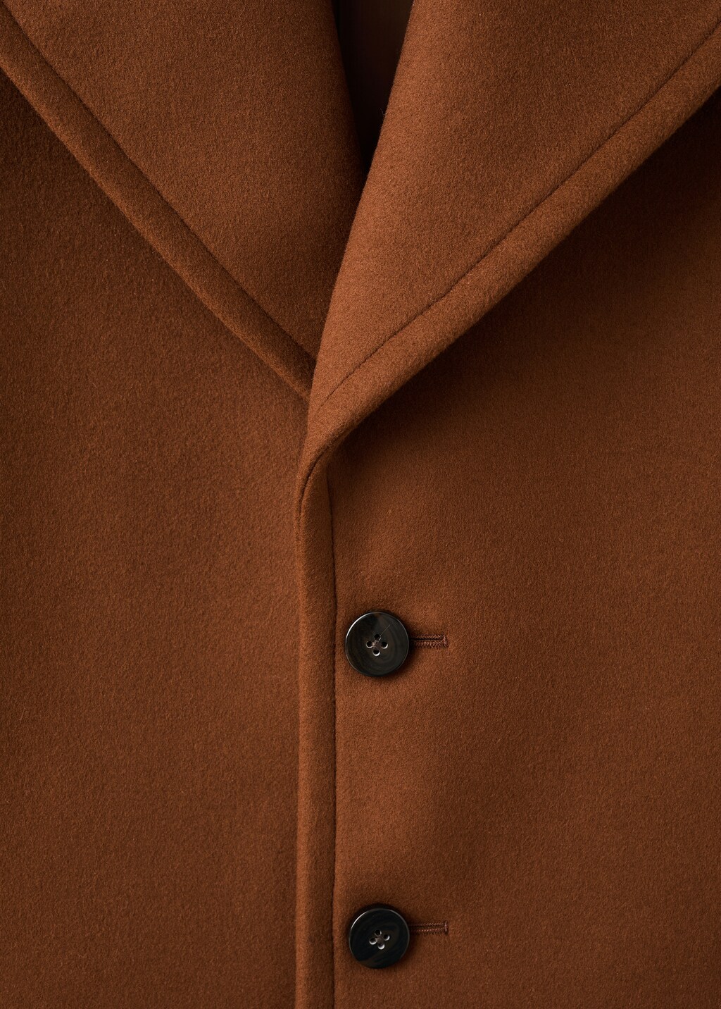 Mango Manteco wool coat with lapels