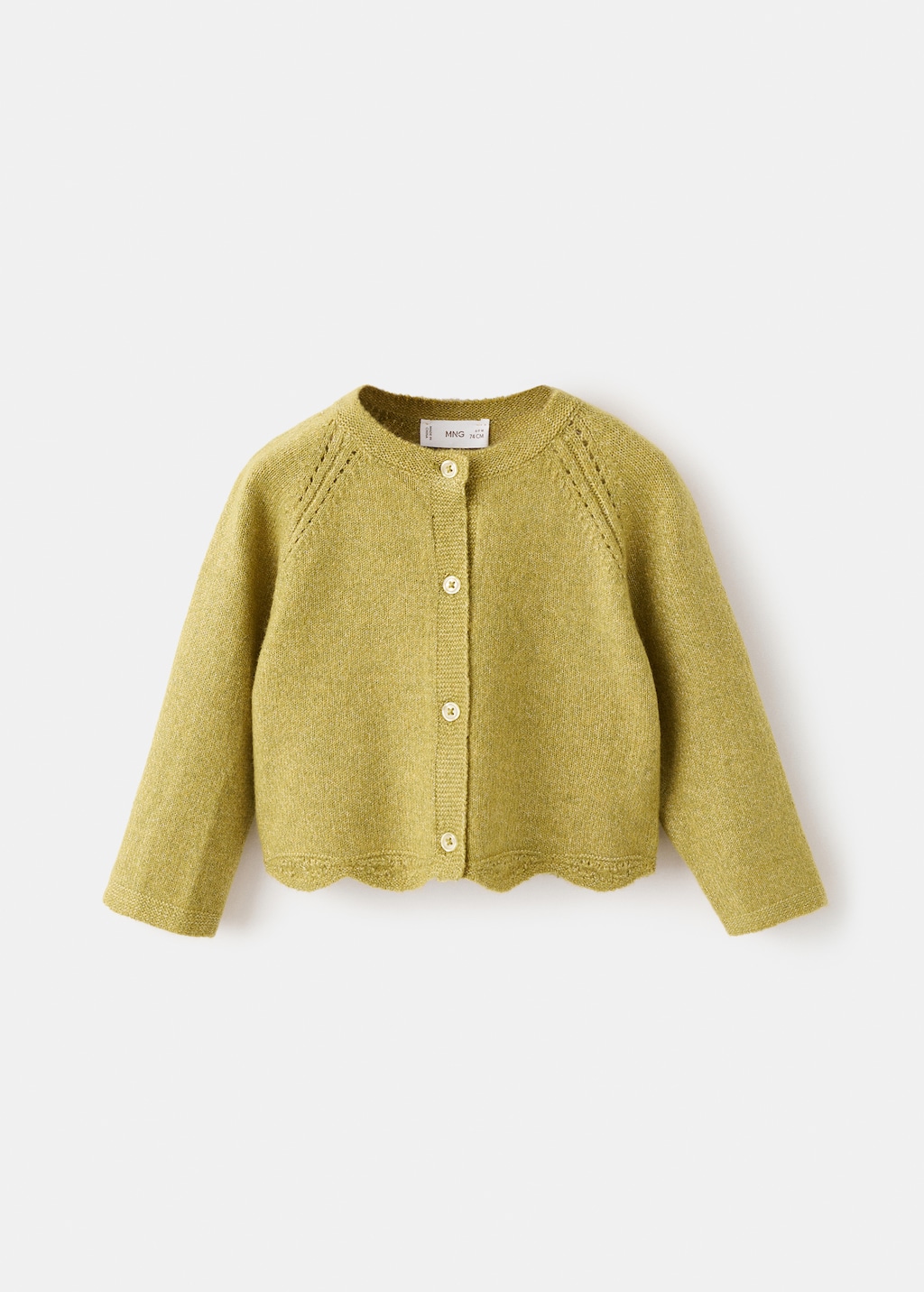 Cardigan with lace details