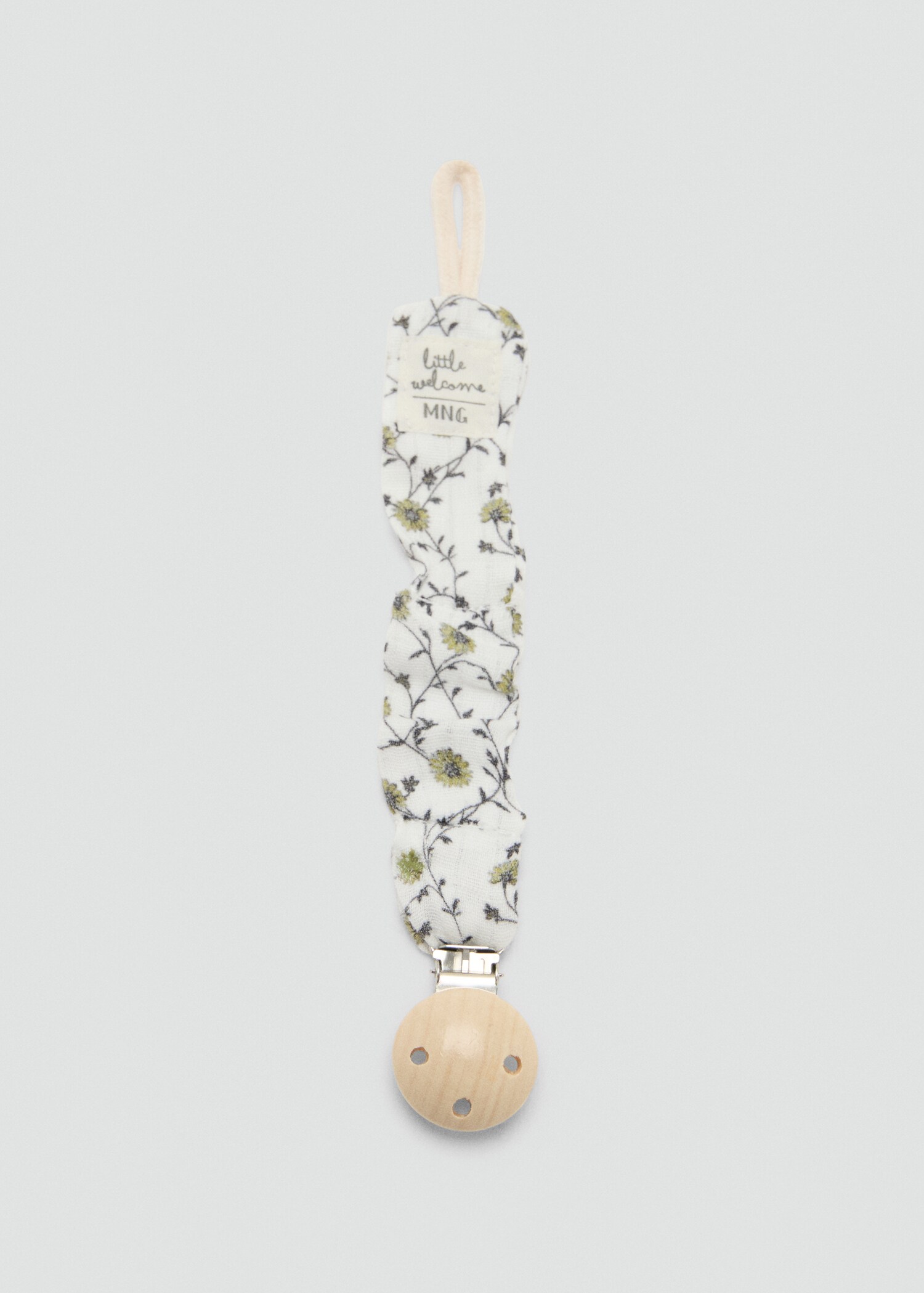 Printed brooch pacifier holder - Medium plane