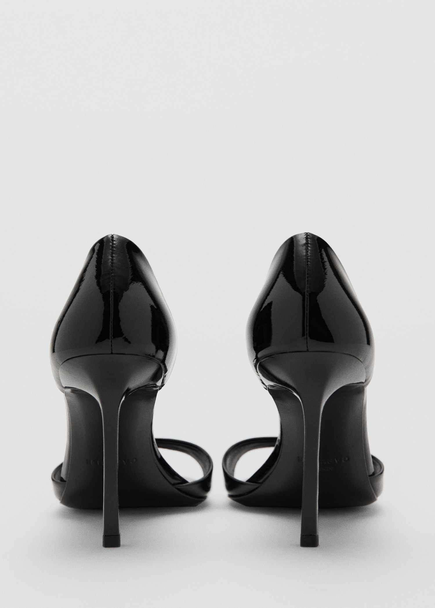 Heel leather sandals - Details of the article 1