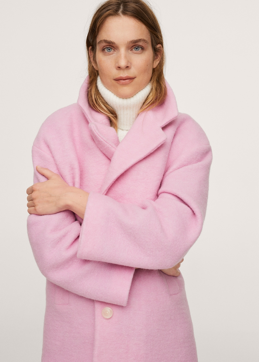 Oversize wool coat
