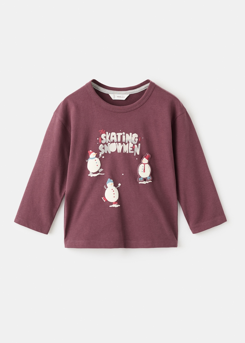 Decorative patches T-shirt