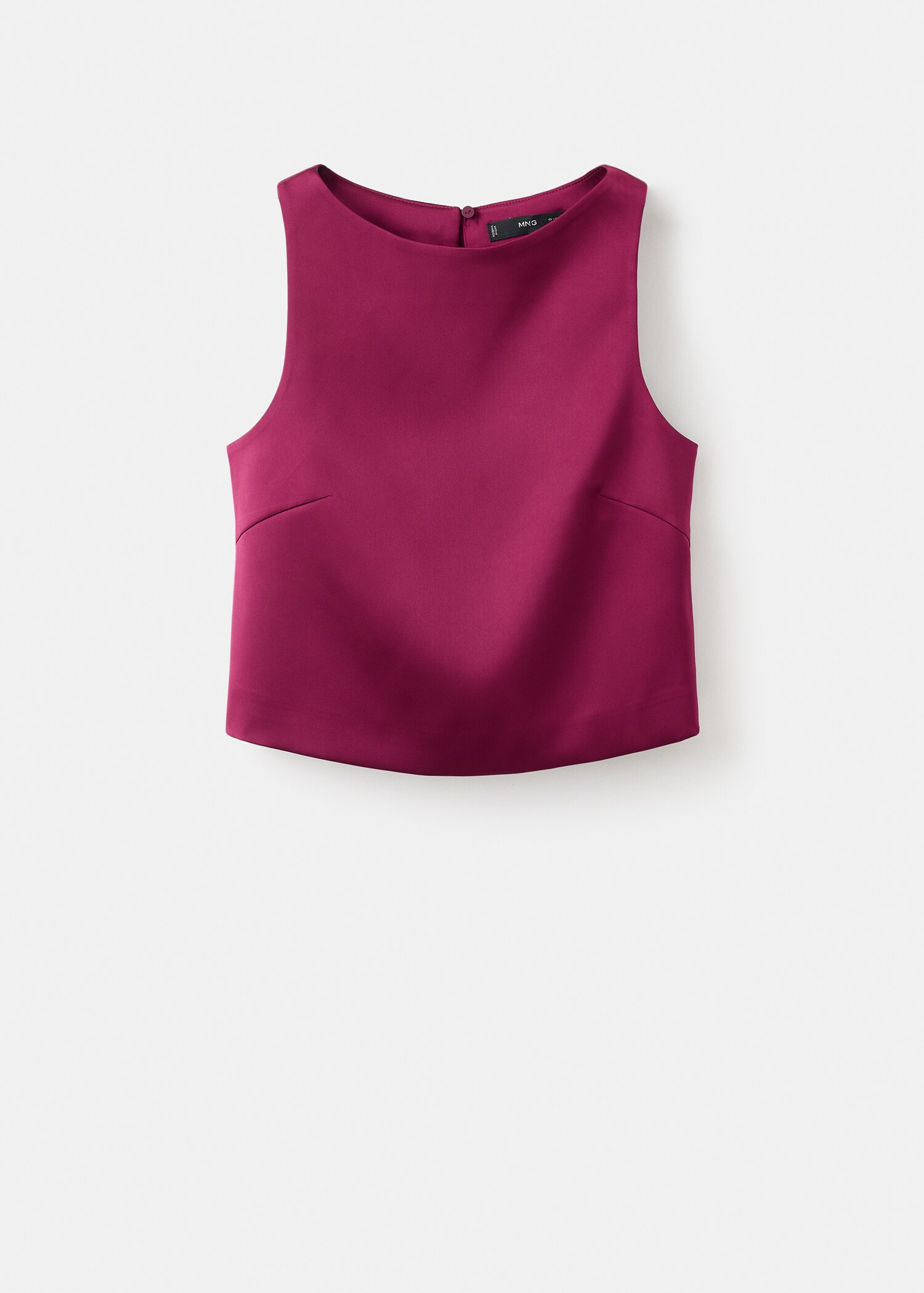 Top satinado lazos - Artículo sin modelo