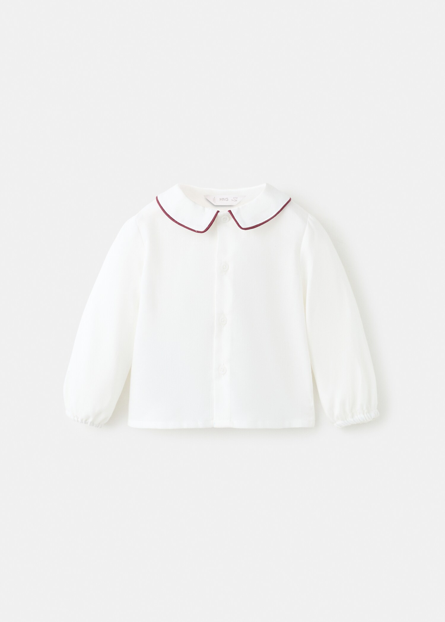 Contrast collar shirt - Article without model