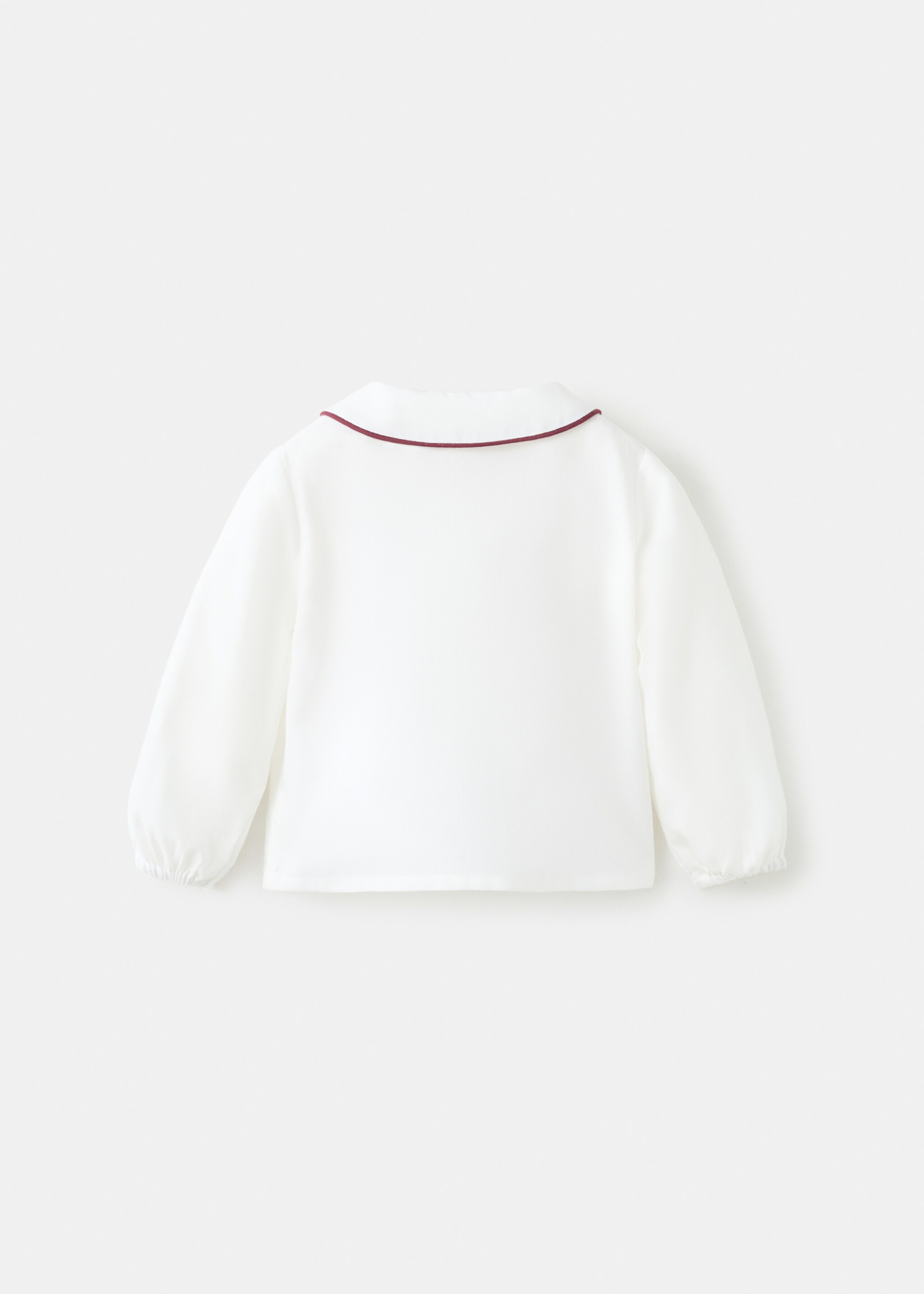 Shirt tiny - Reverse of the article, Off White. Ref: 17049107-00.