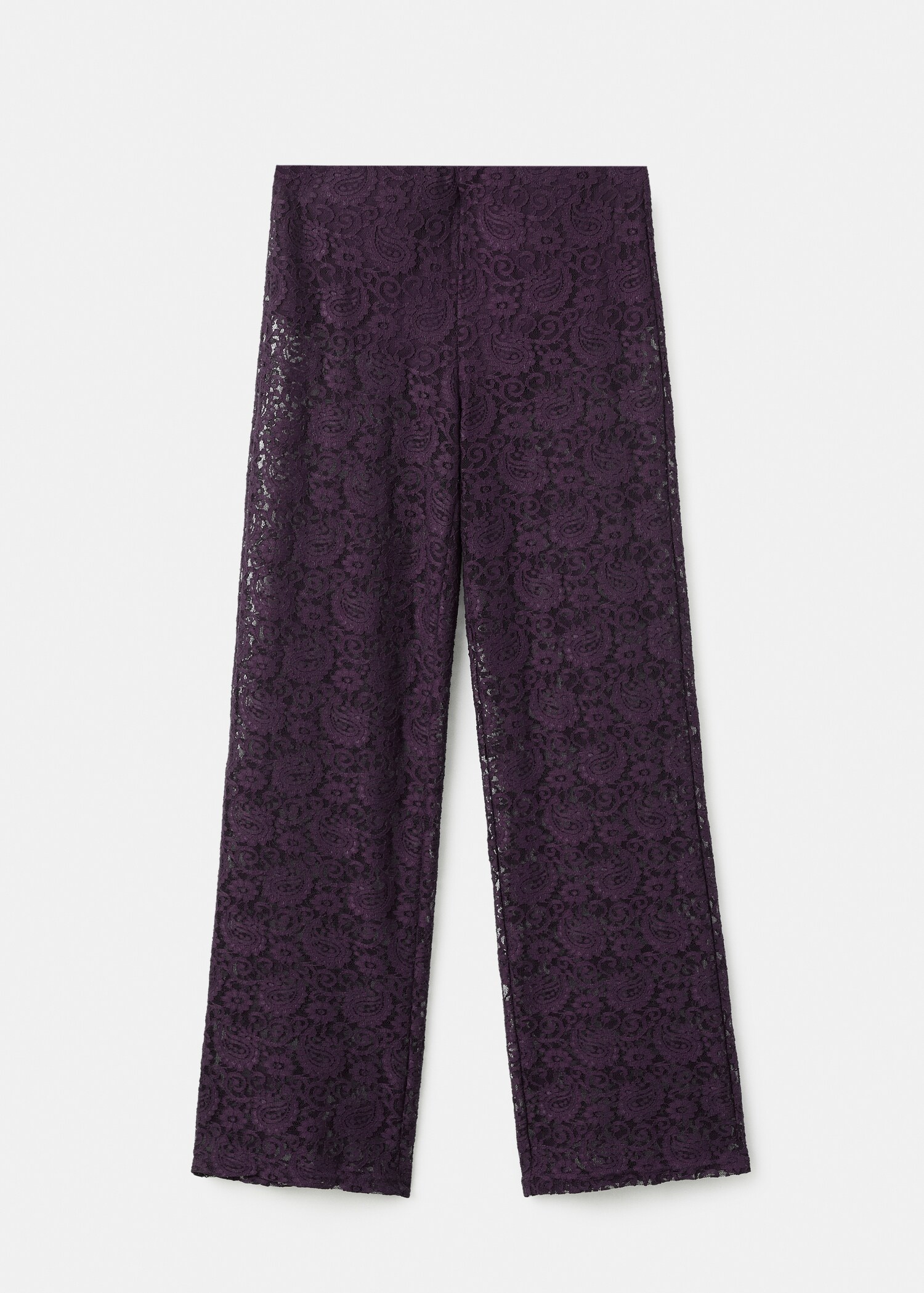 Pantalon droit dentelle - Article sans modèle