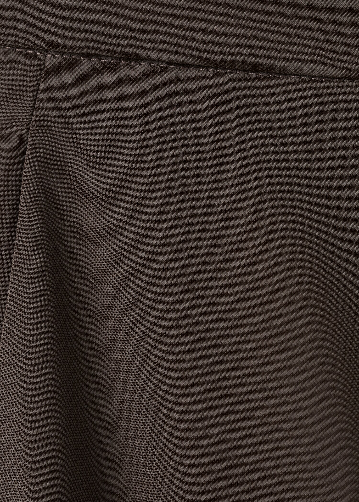 Side slit flowy trousers - Details of the article 0