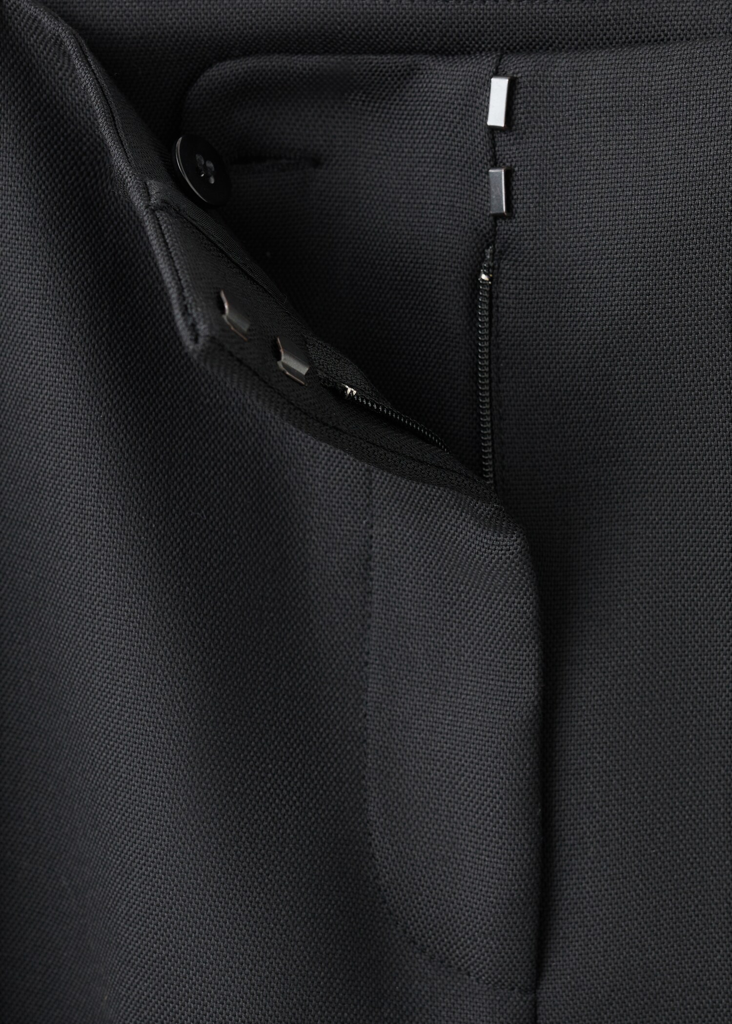 Wool-blend suit pants - Details of the article 0