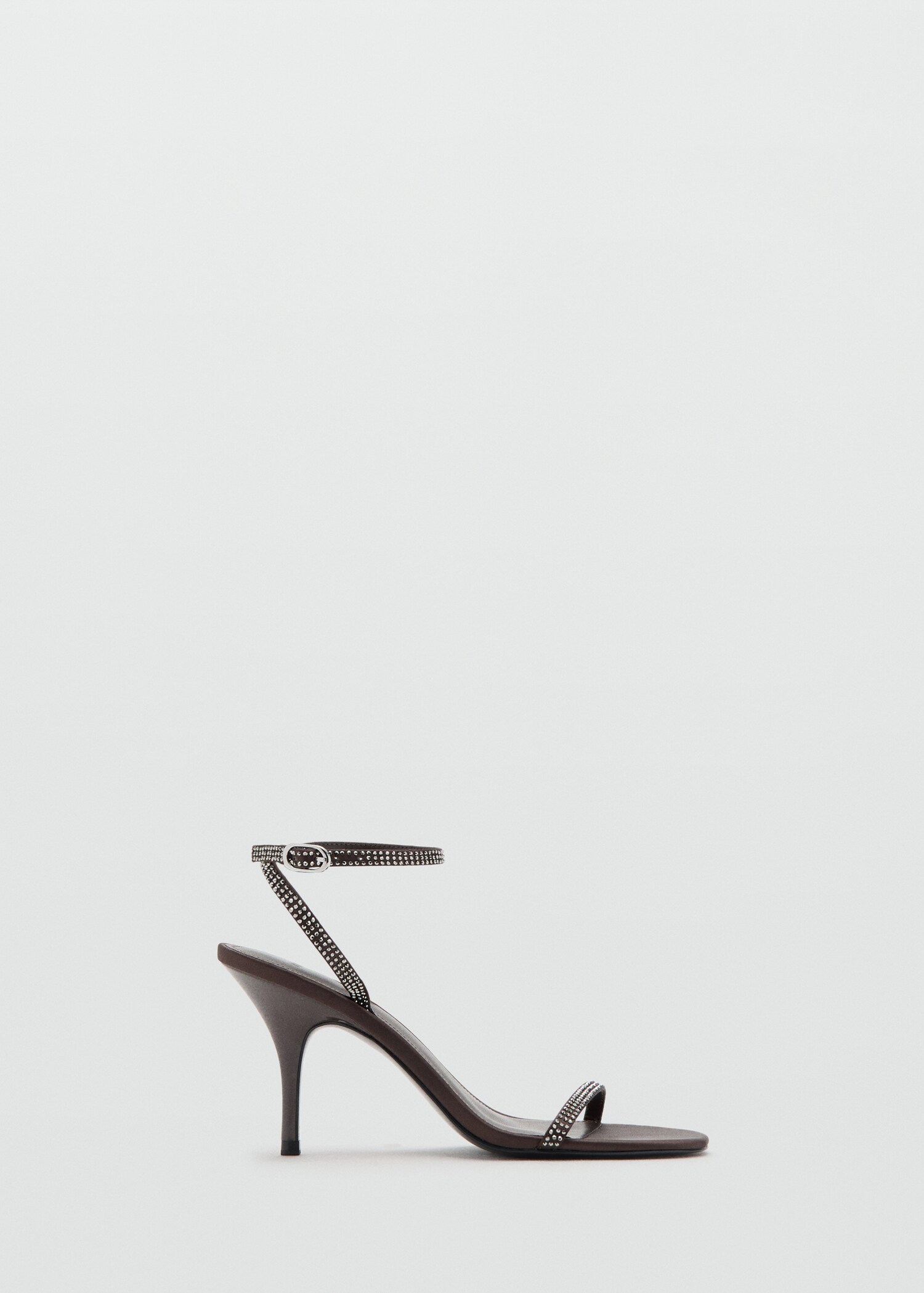 Heeled sandal with strass strap - Article without model