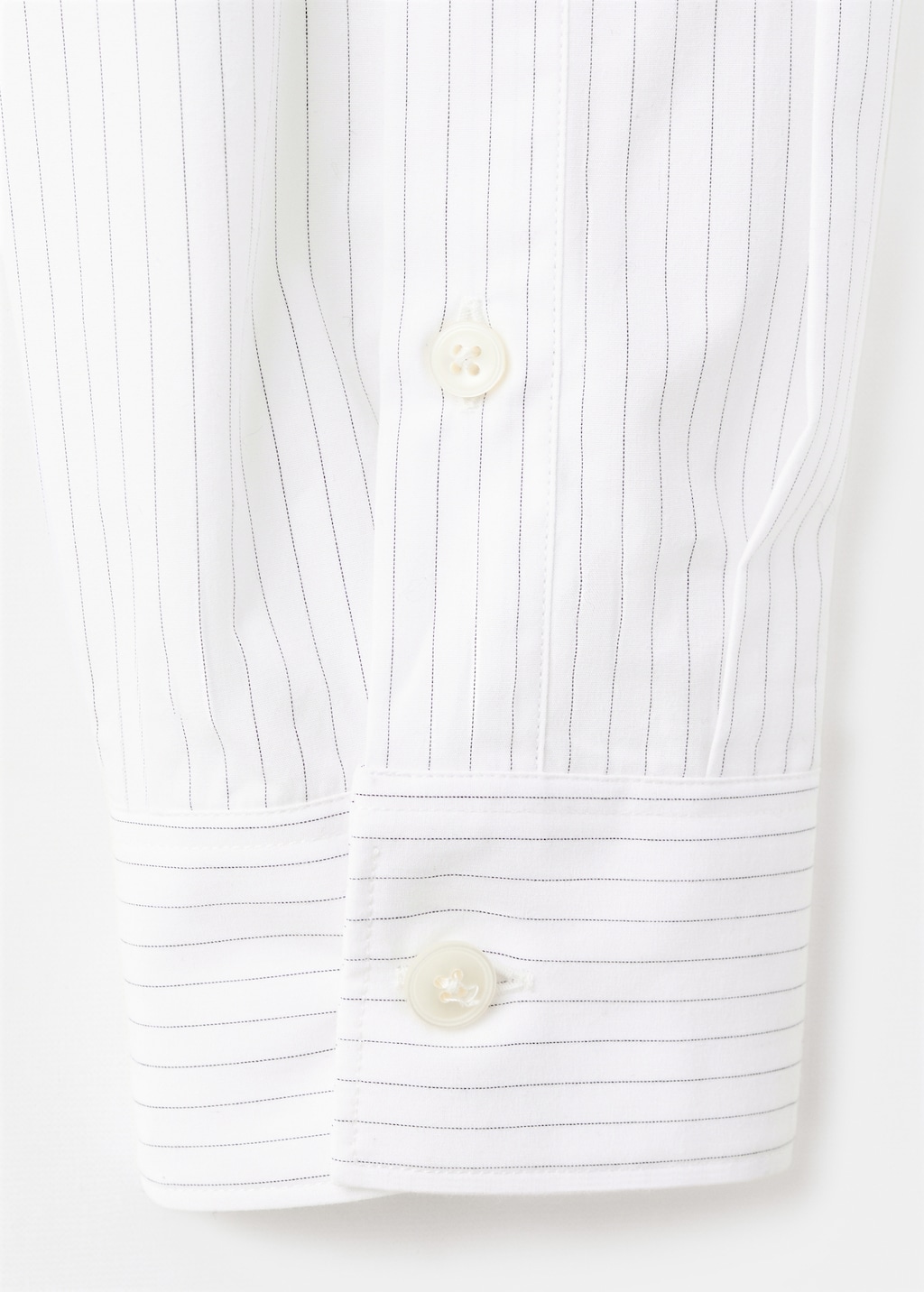 100% cotton striped relaxed-fit shirt