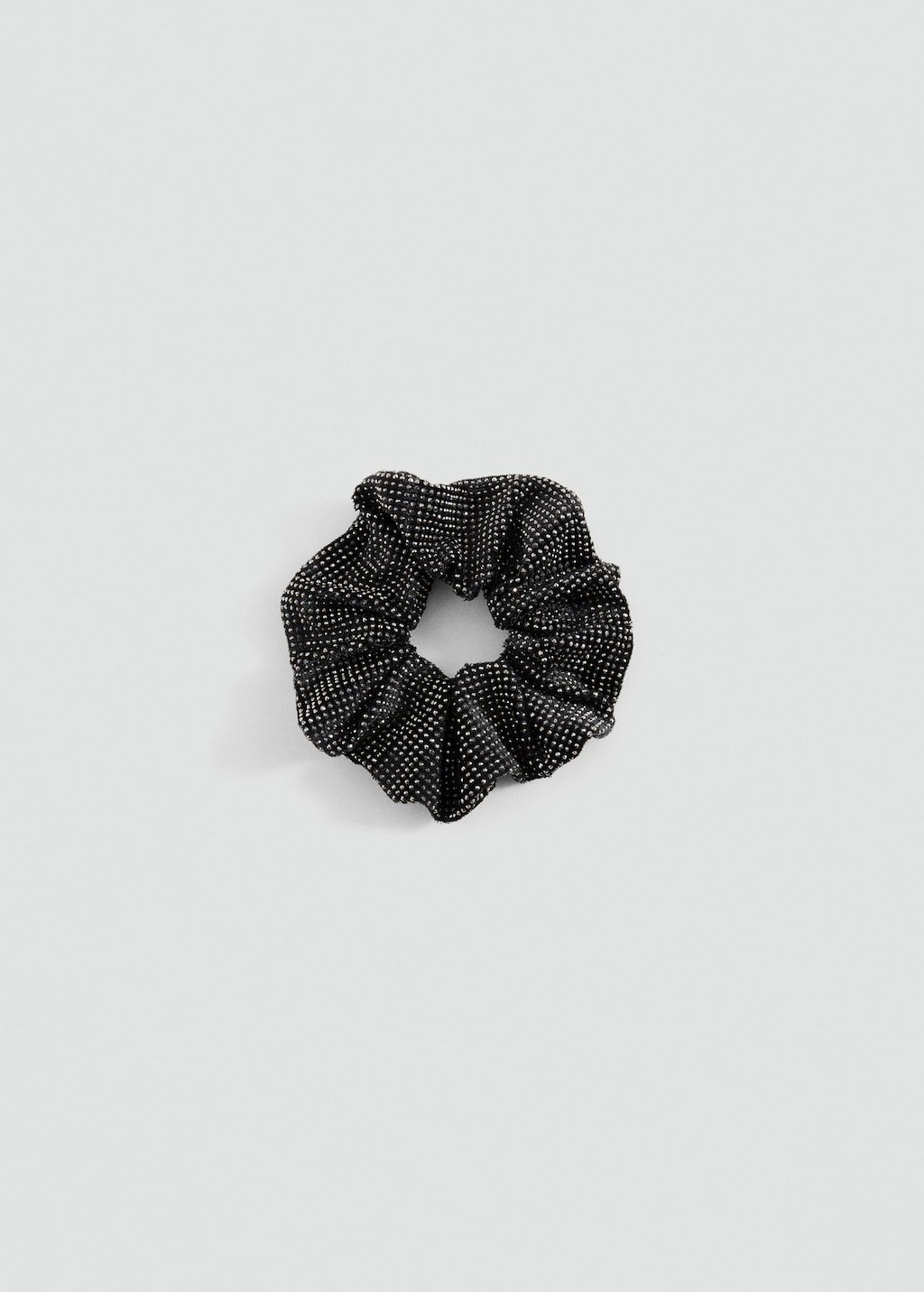 Sparkly scrunchie with rhinestones