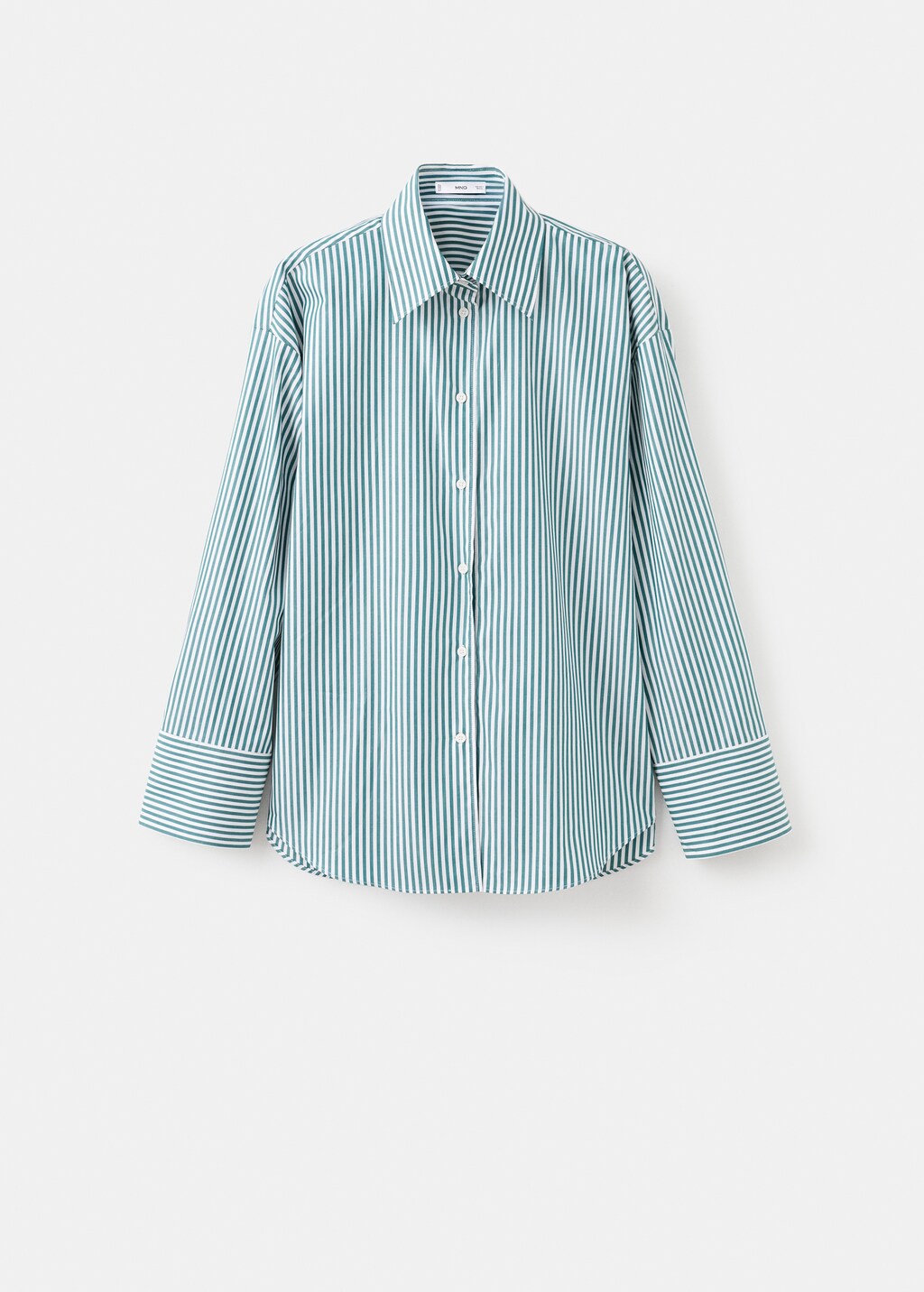 Oversize striped shirt - image 5