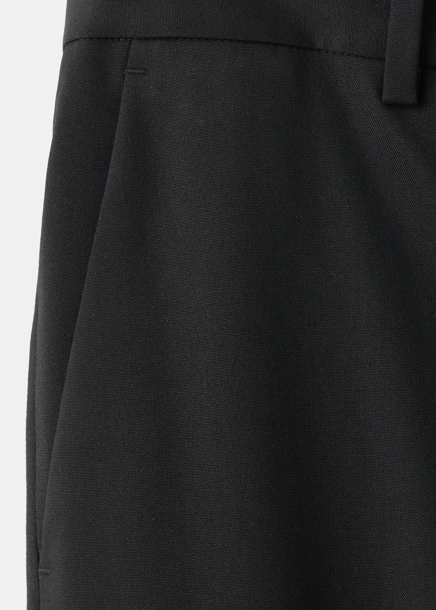 Pleated straight-leg suit trousers - Details of the article 0
