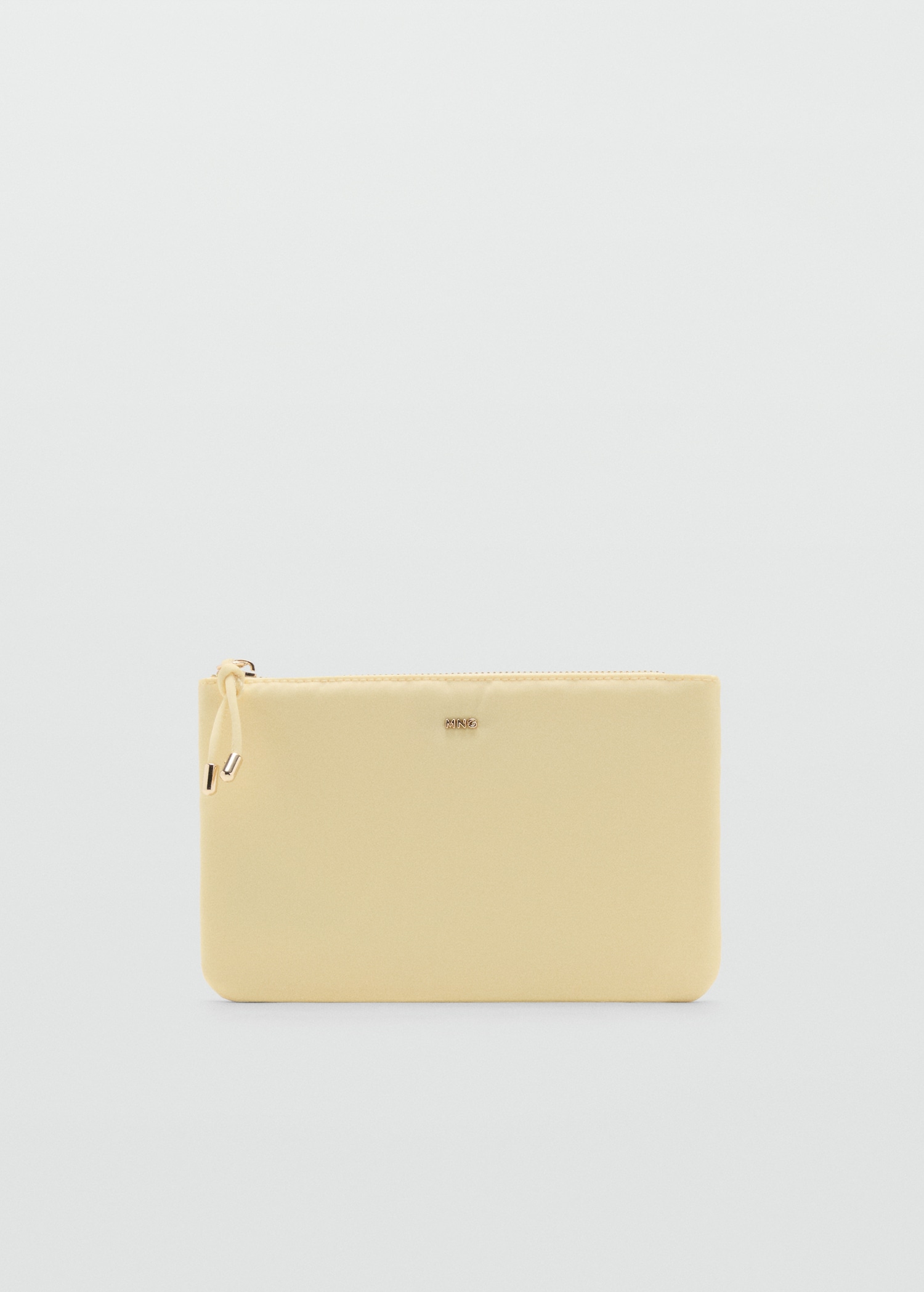Zipped nylon cosmetics bag - Article without model