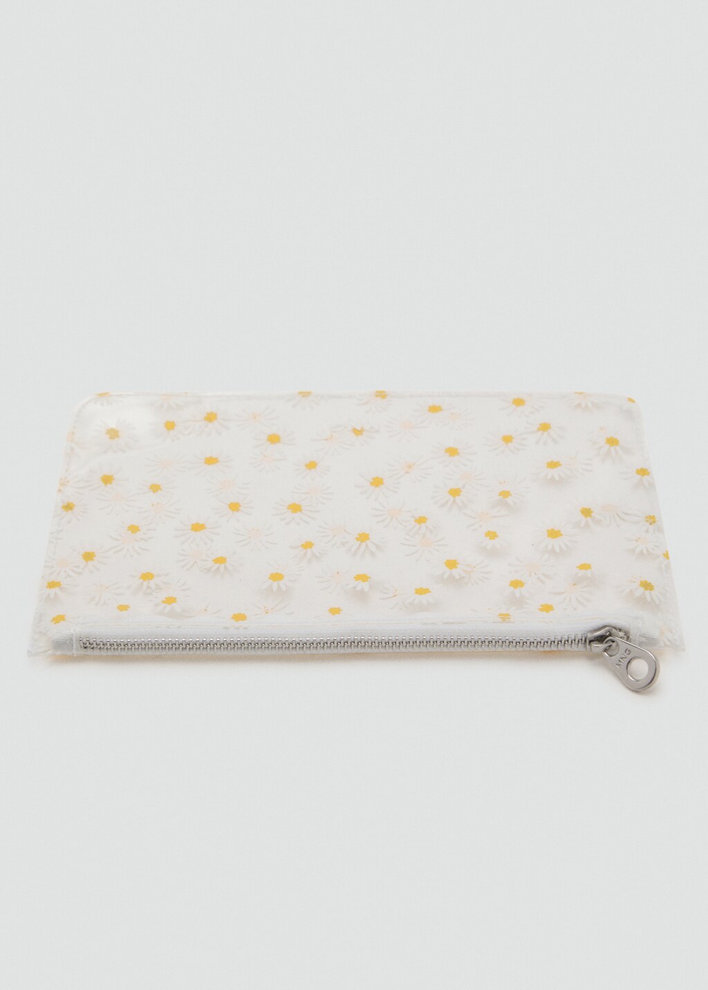 Mini vinyl flower toiletry bag - image 3
