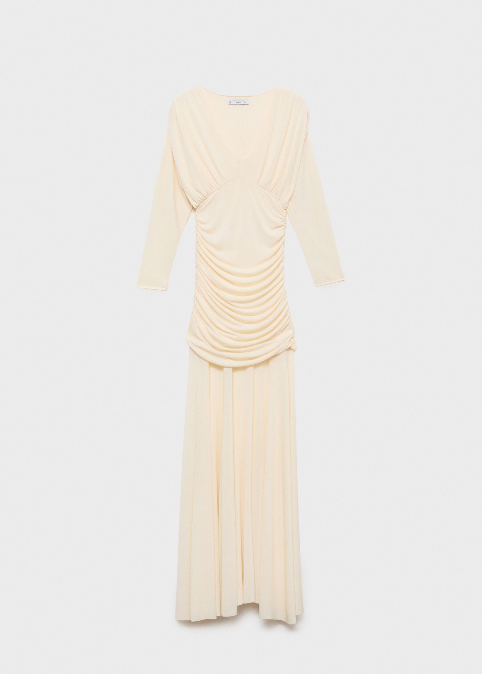 Long draped dress - Article without model