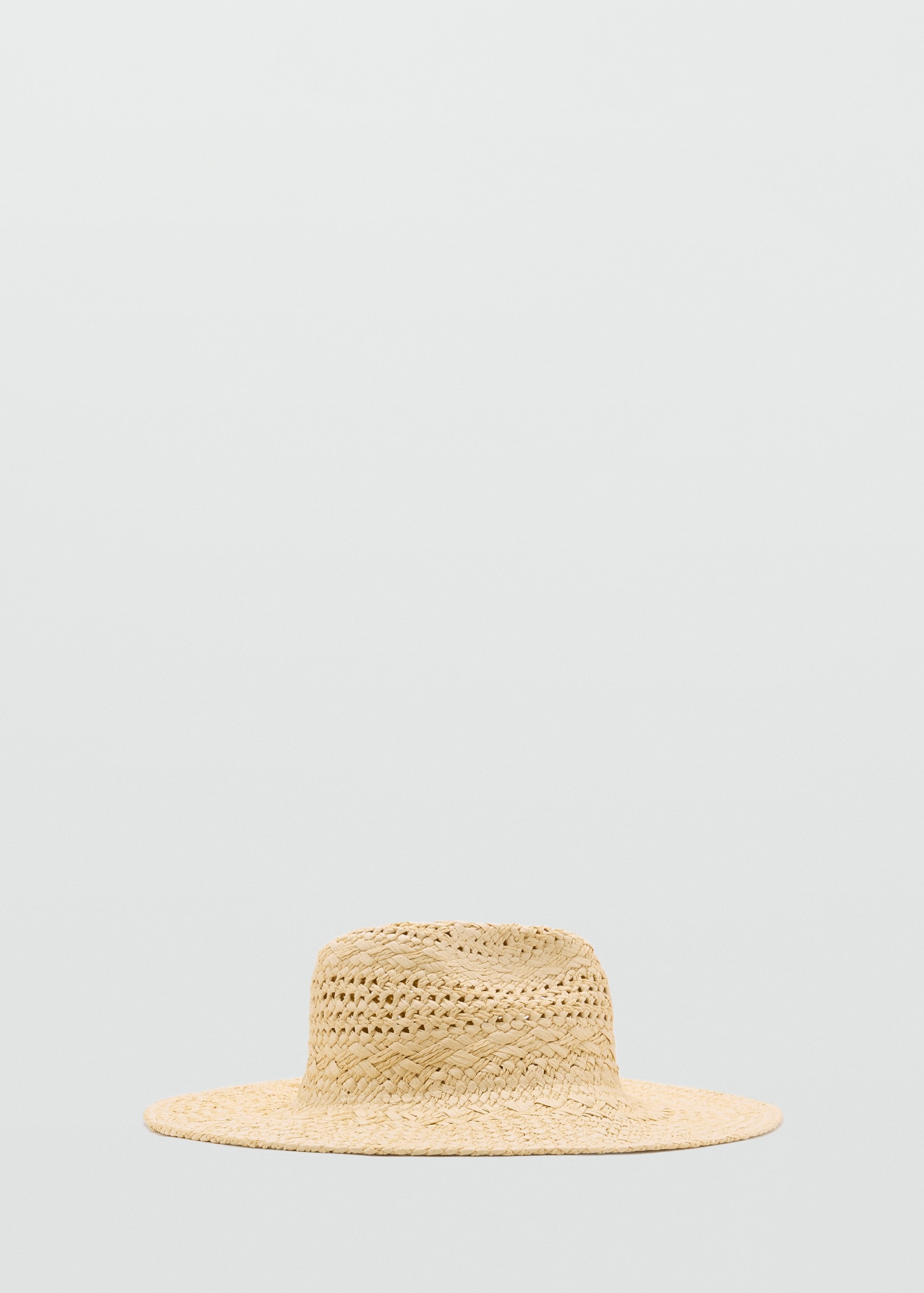 Sombrero fibra natural detalles calados - Artículo sin modelo
