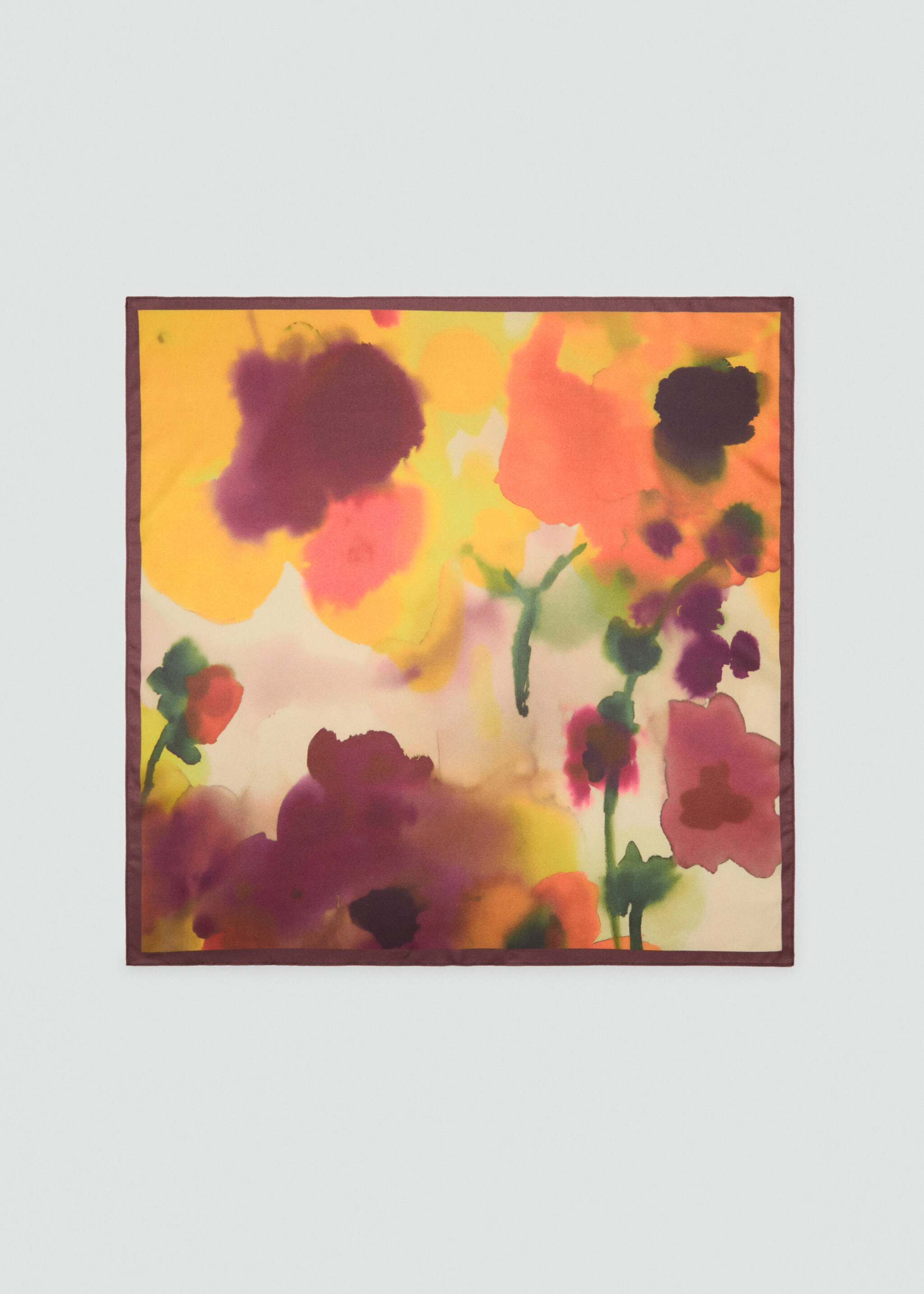 Floral-print scarf - Article without model