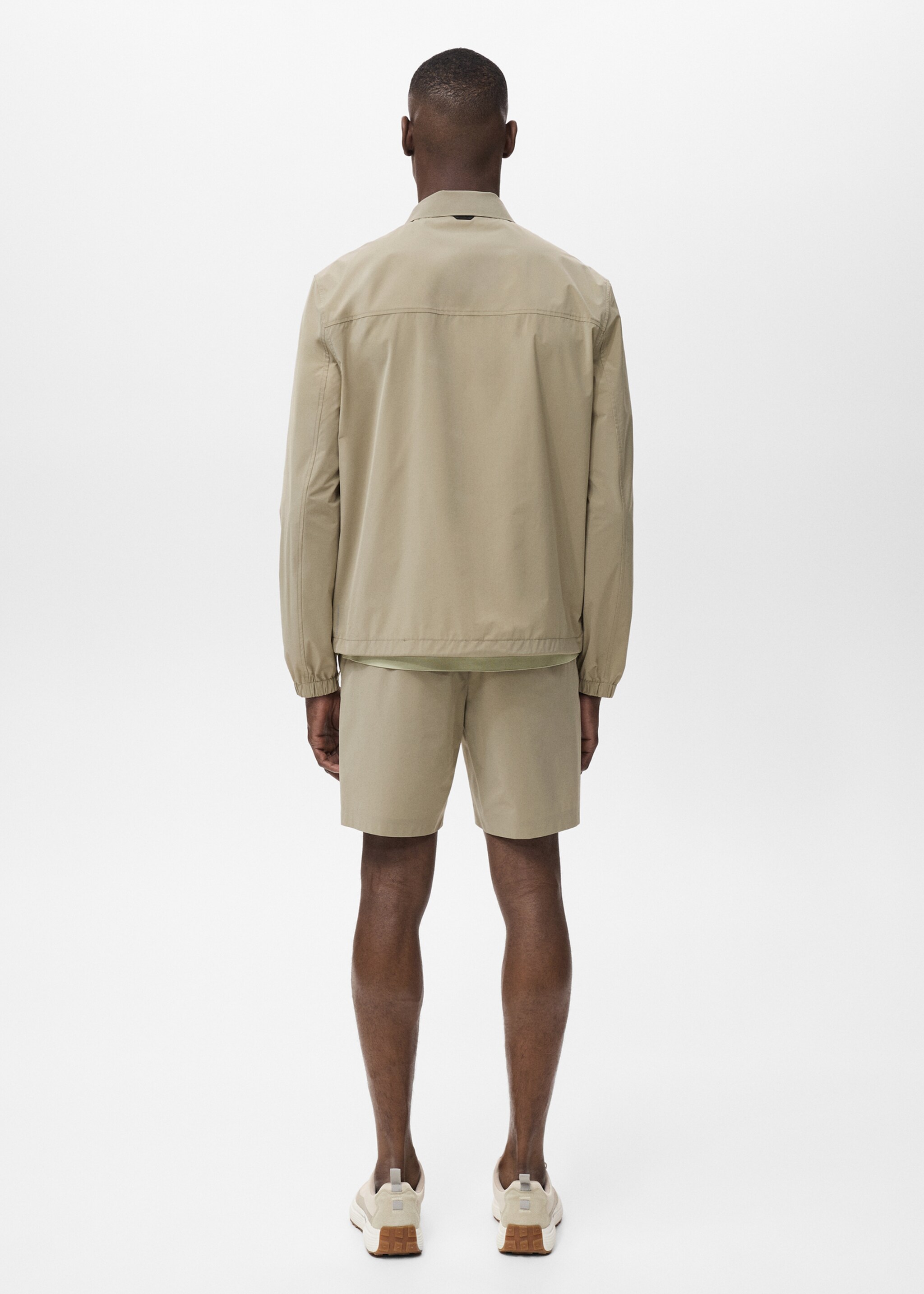 Water-repellent COOLMAX® jacket - Reverse of the article