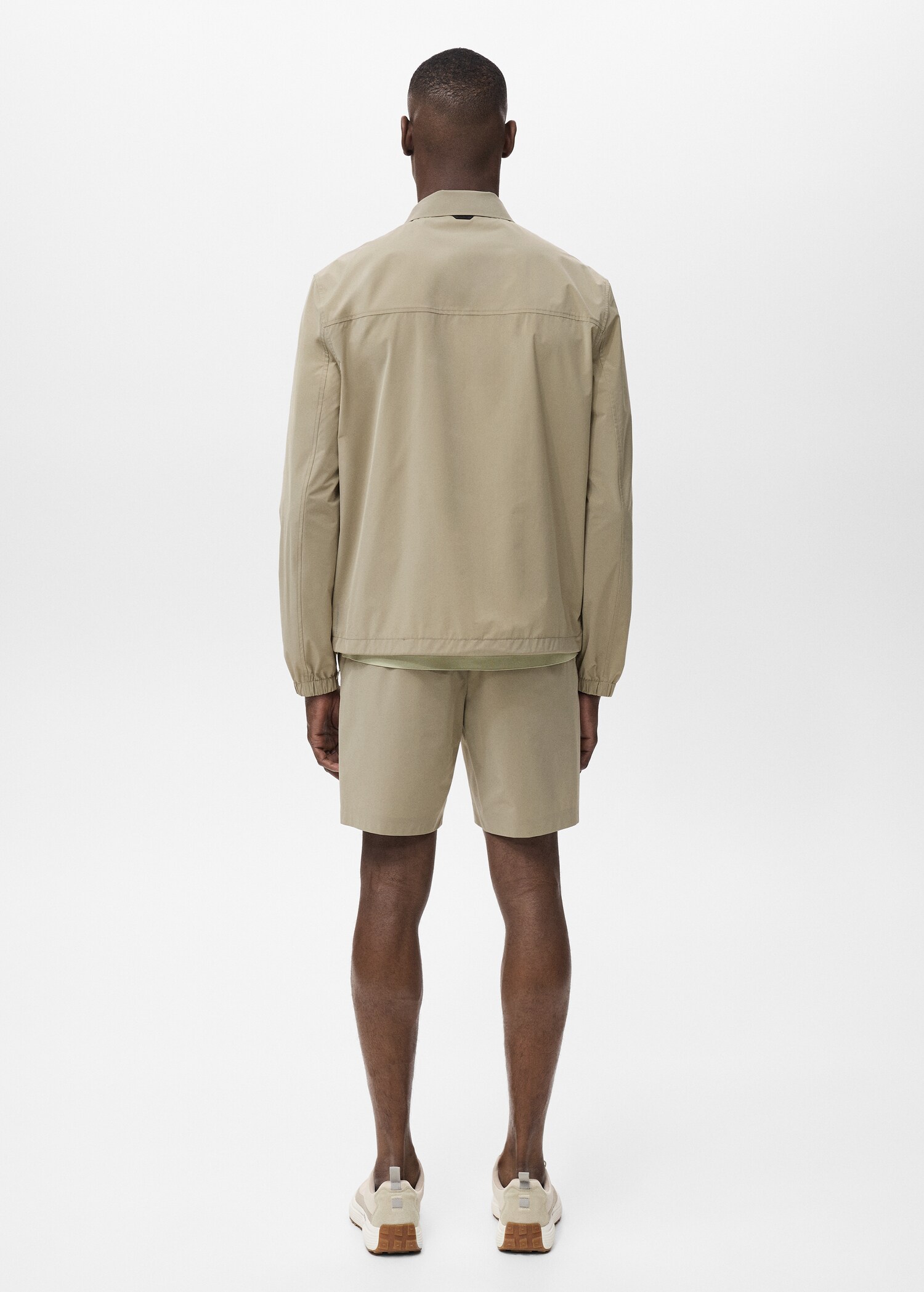 Water-repellent COOLMAX® jacket - Reverse of the article