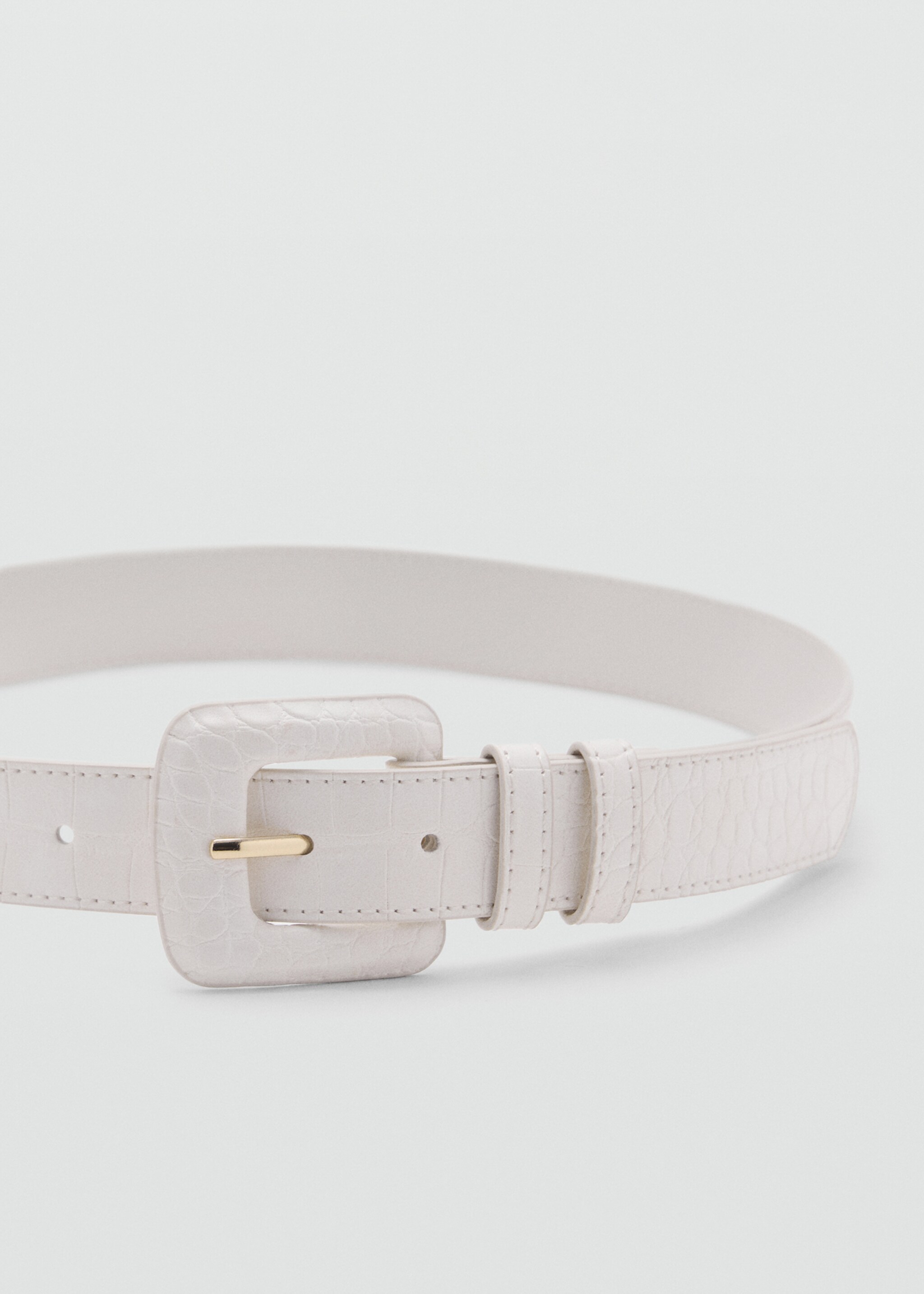Ceinture effet croco - Plan moyen