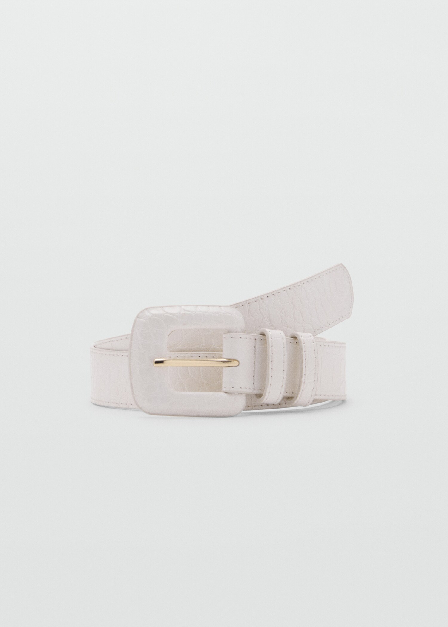 Crocodile-effect belt - Article without model
