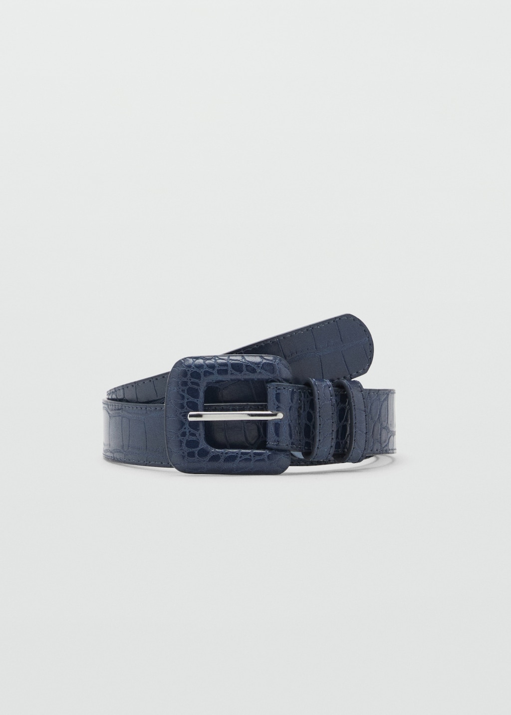 Crocodile-effect belt