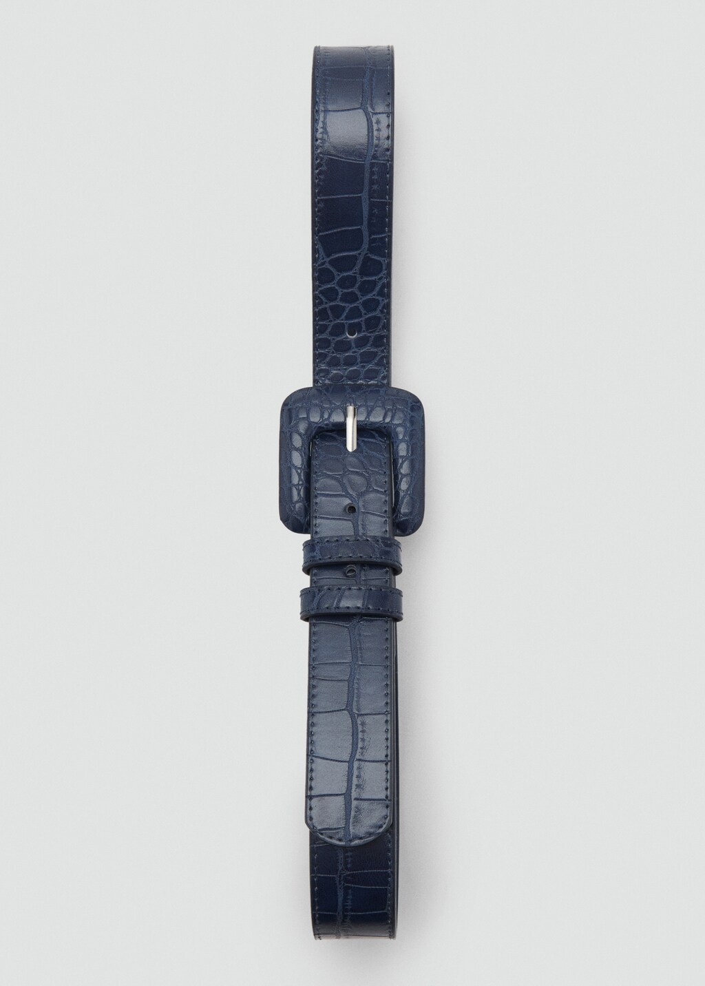 Crocodile-effect belt