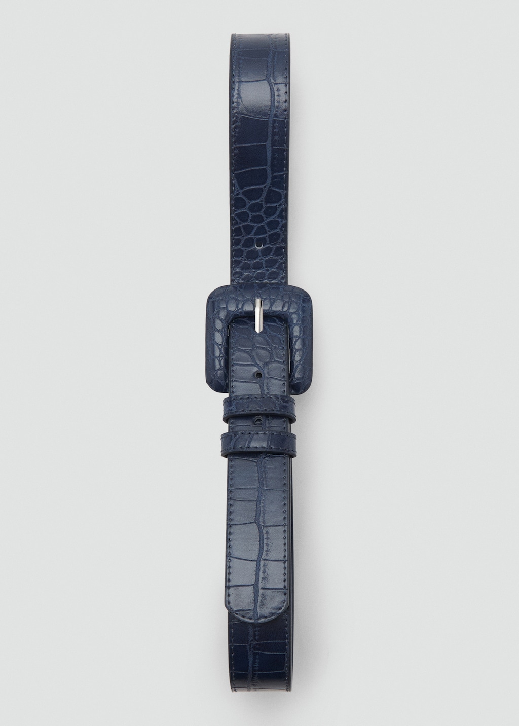 Crocodile-effect belt