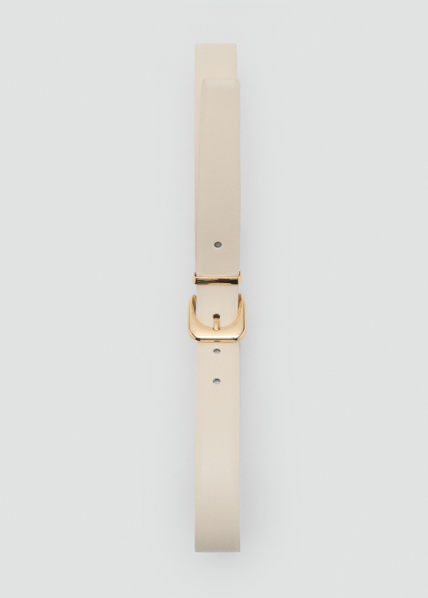 Leather effect belt with buckle - Details of the article 2