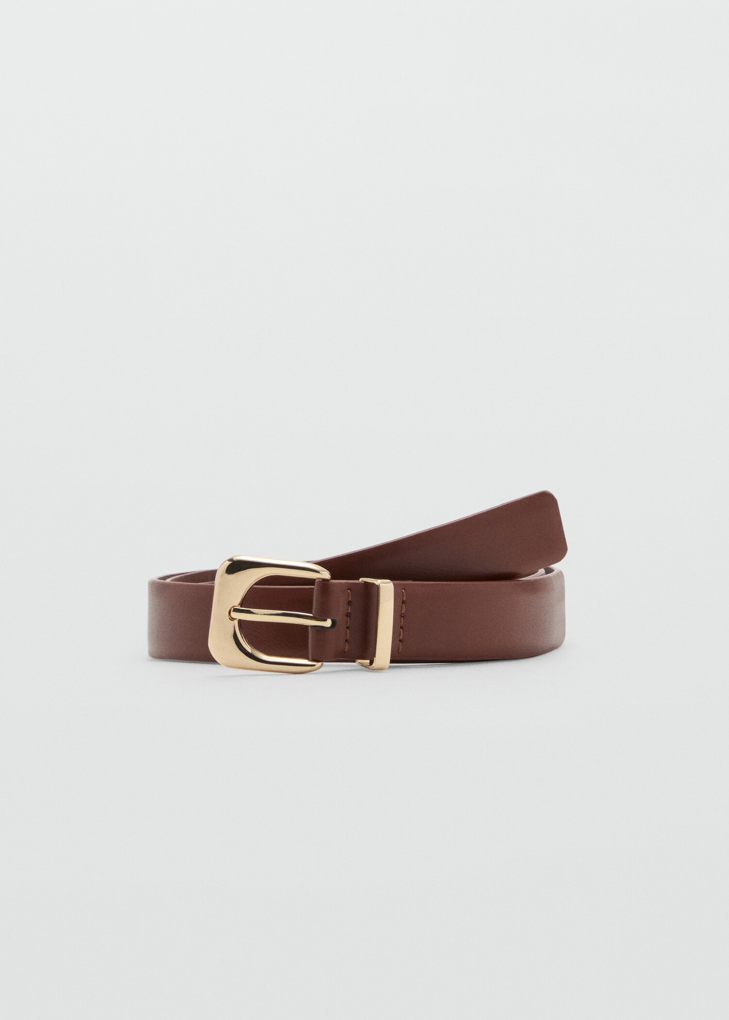 Ceinture simili-cuir boucle - Article sans modèle