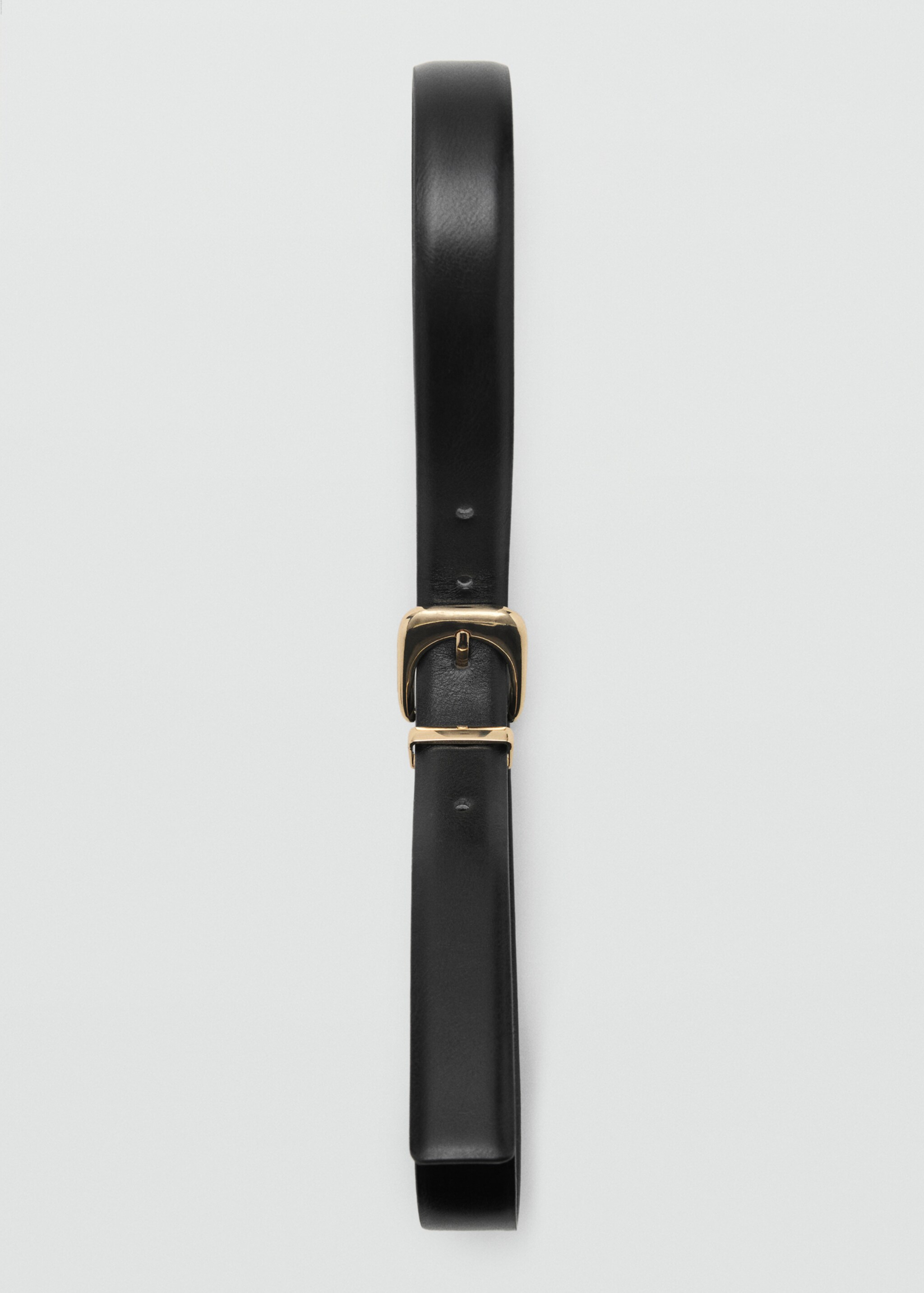 Leather effect belt with buckle - Details of the article 2