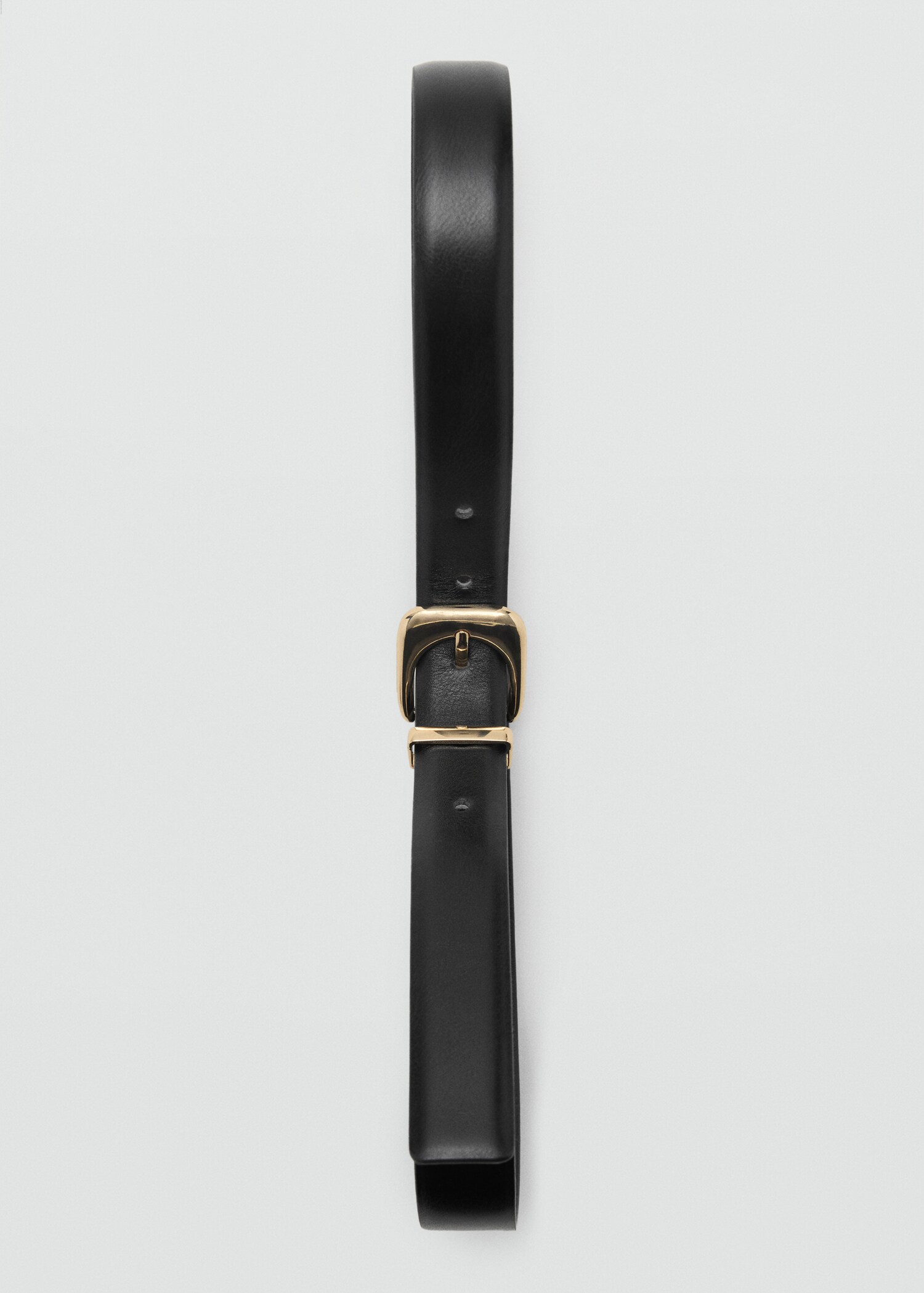 Leather effect belt with buckle - Details of the article 2