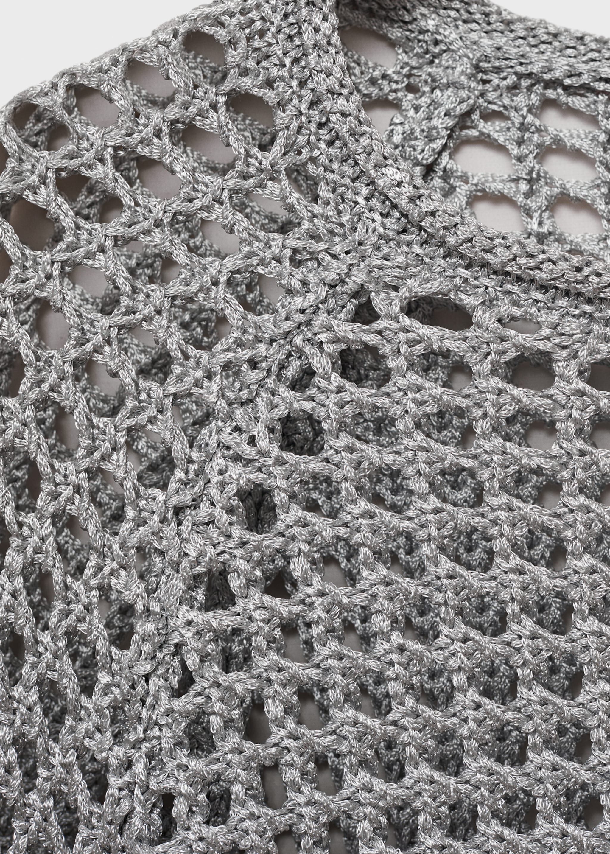 Long-sleeved crochet sweater - Details of the article 8