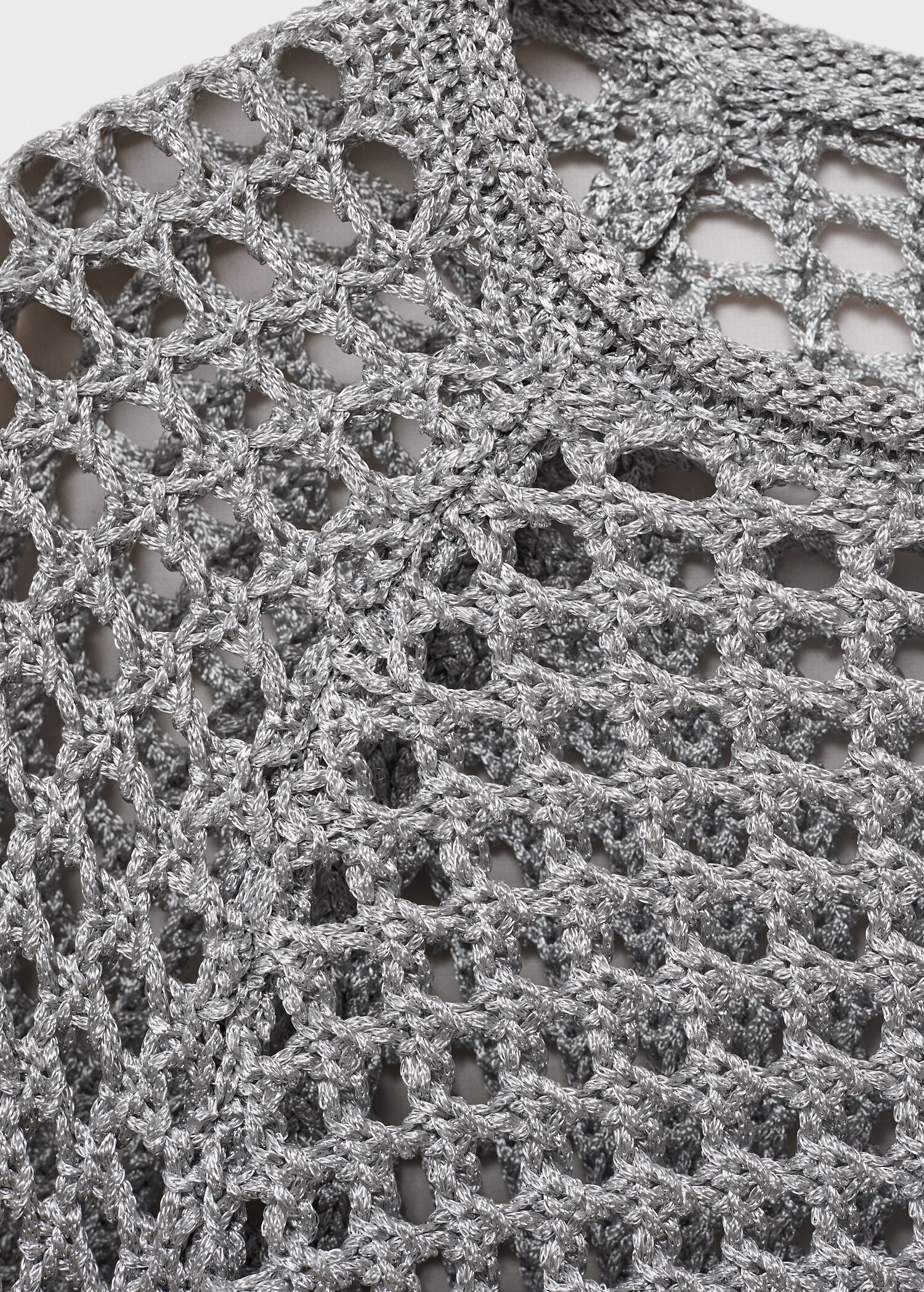 Long-sleeved crochet sweater - Details of the article 8