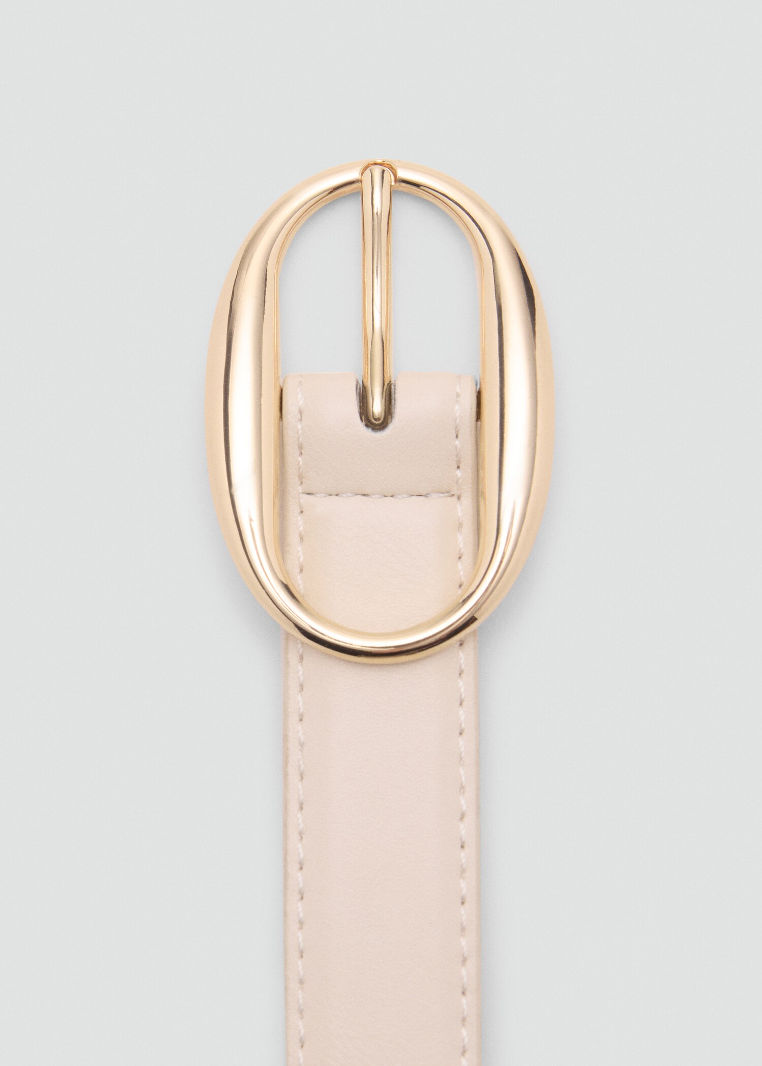 Ceinture boucle ovale - Plan moyen