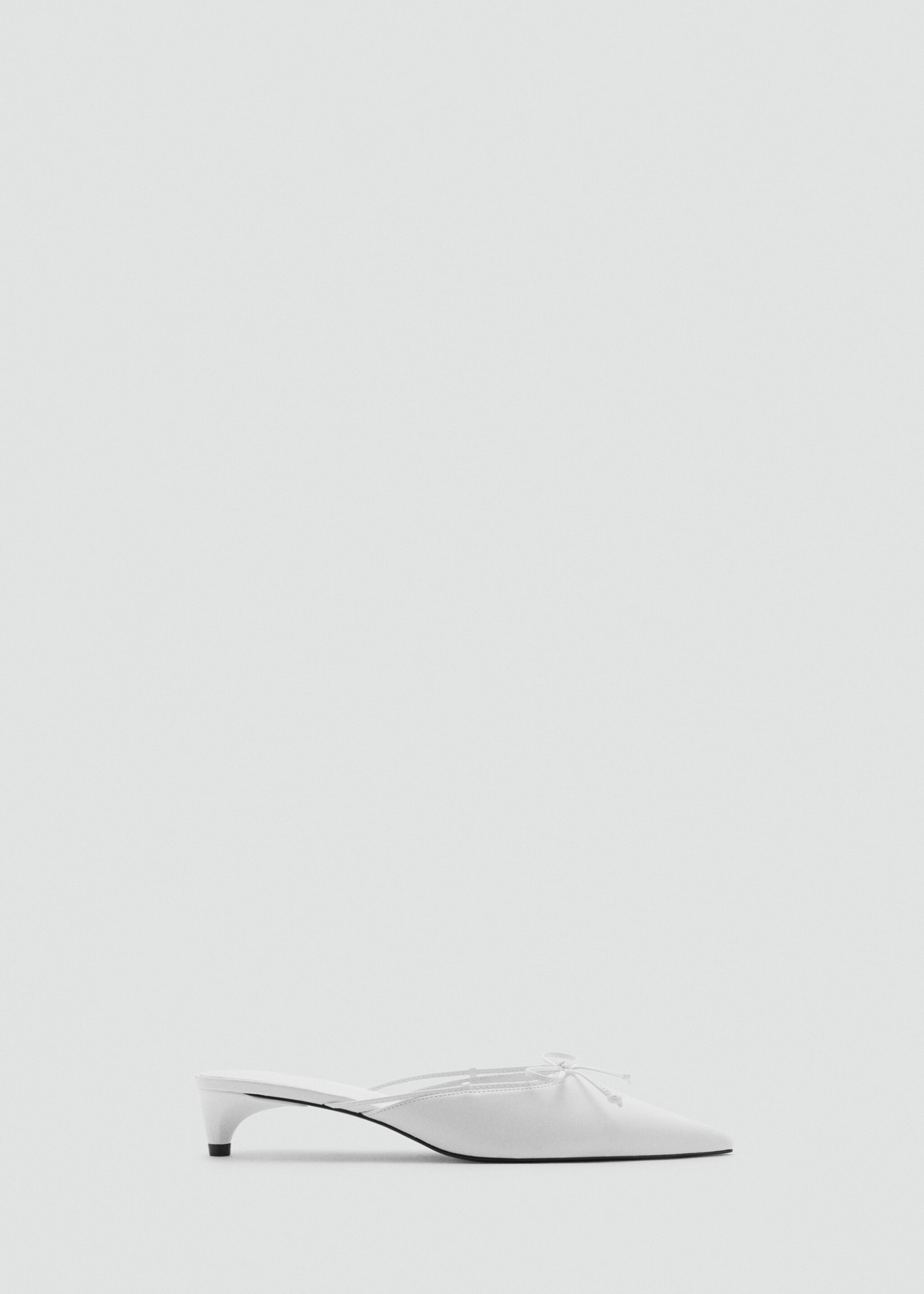 Chaussures kitten heel détail nœud - Article sans modèle
