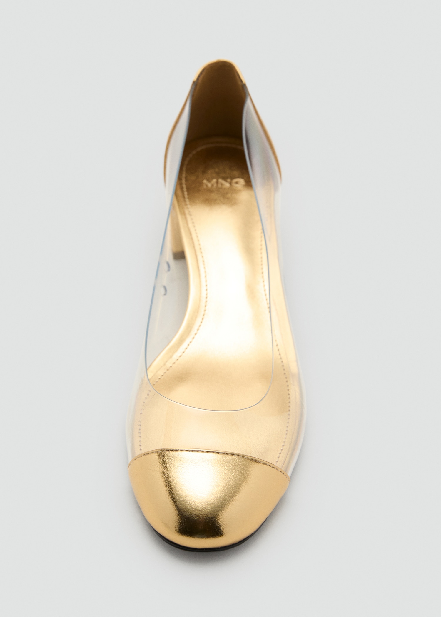 Combined vinyl heeled shoes - Details of the article 3