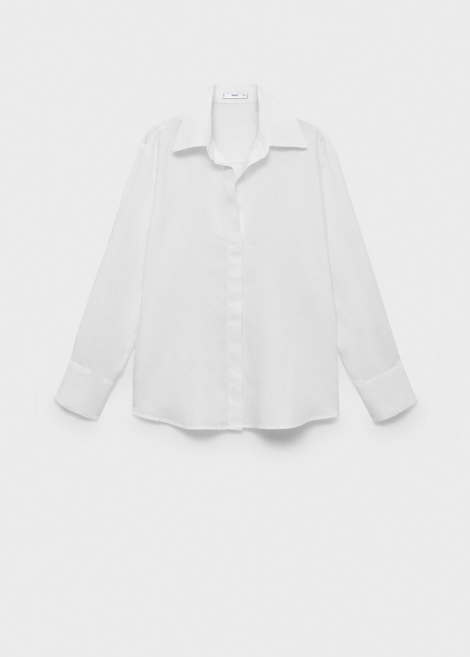 Camisa lino oversize - Artículo sin modelo