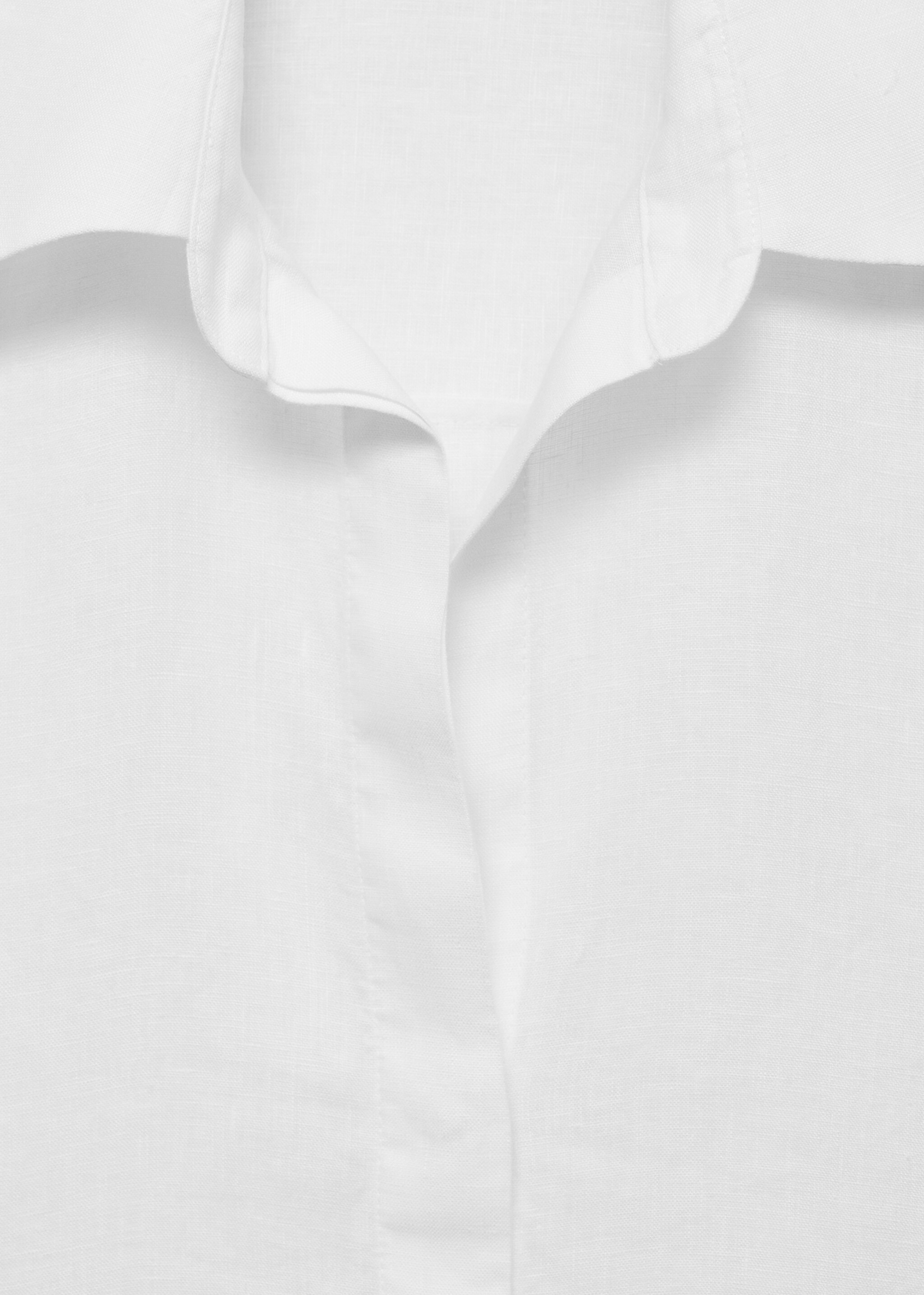 Oversize keten gömlek - Ürün detayı 8